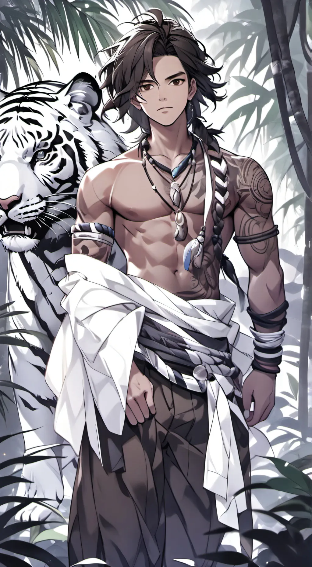 ai character: Lingga background