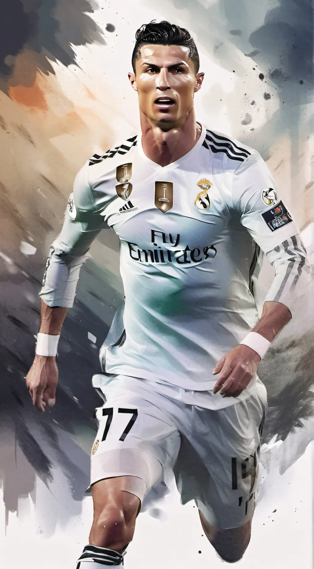 ai character: Cristiano Ronaldo background