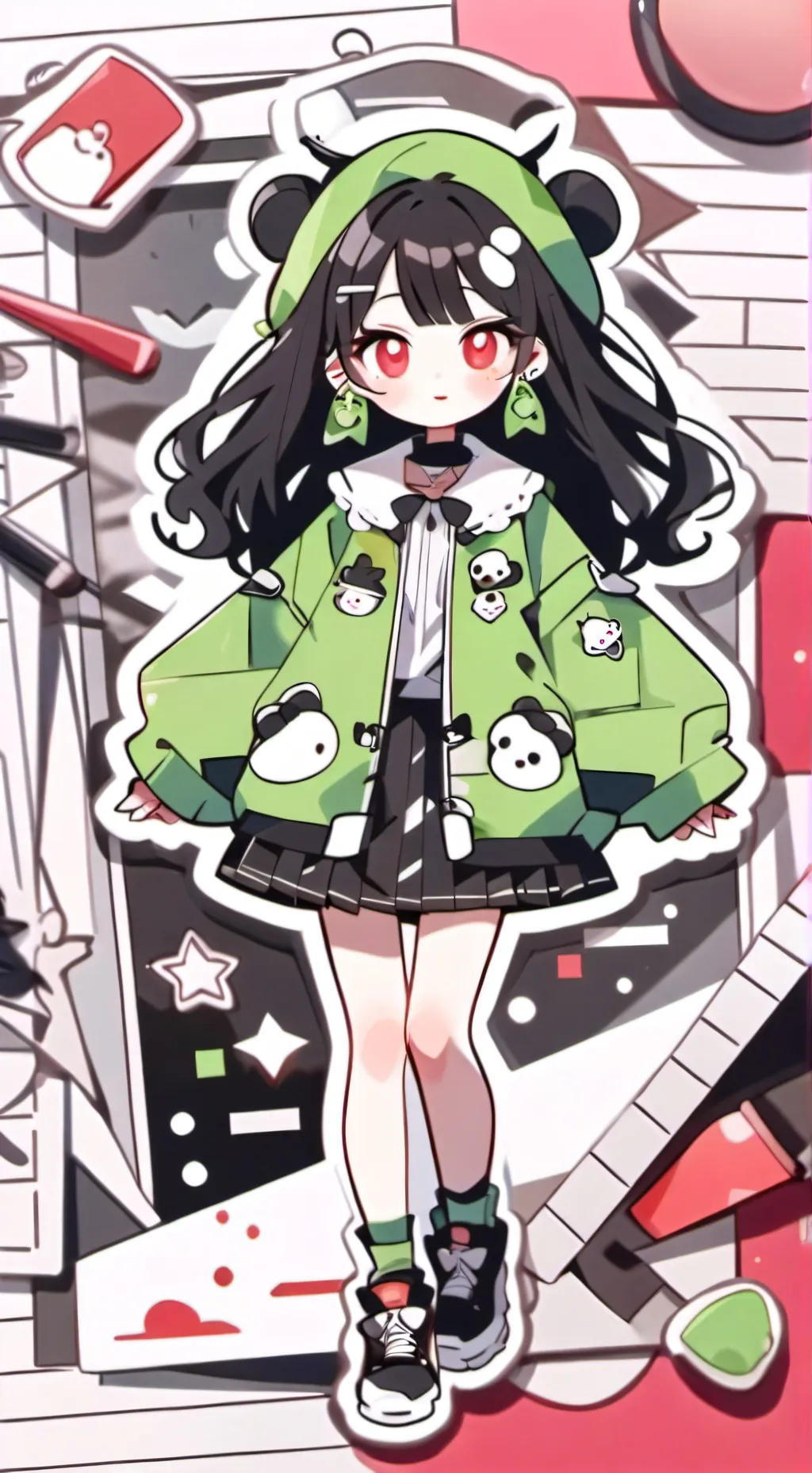 ai character: Casey background