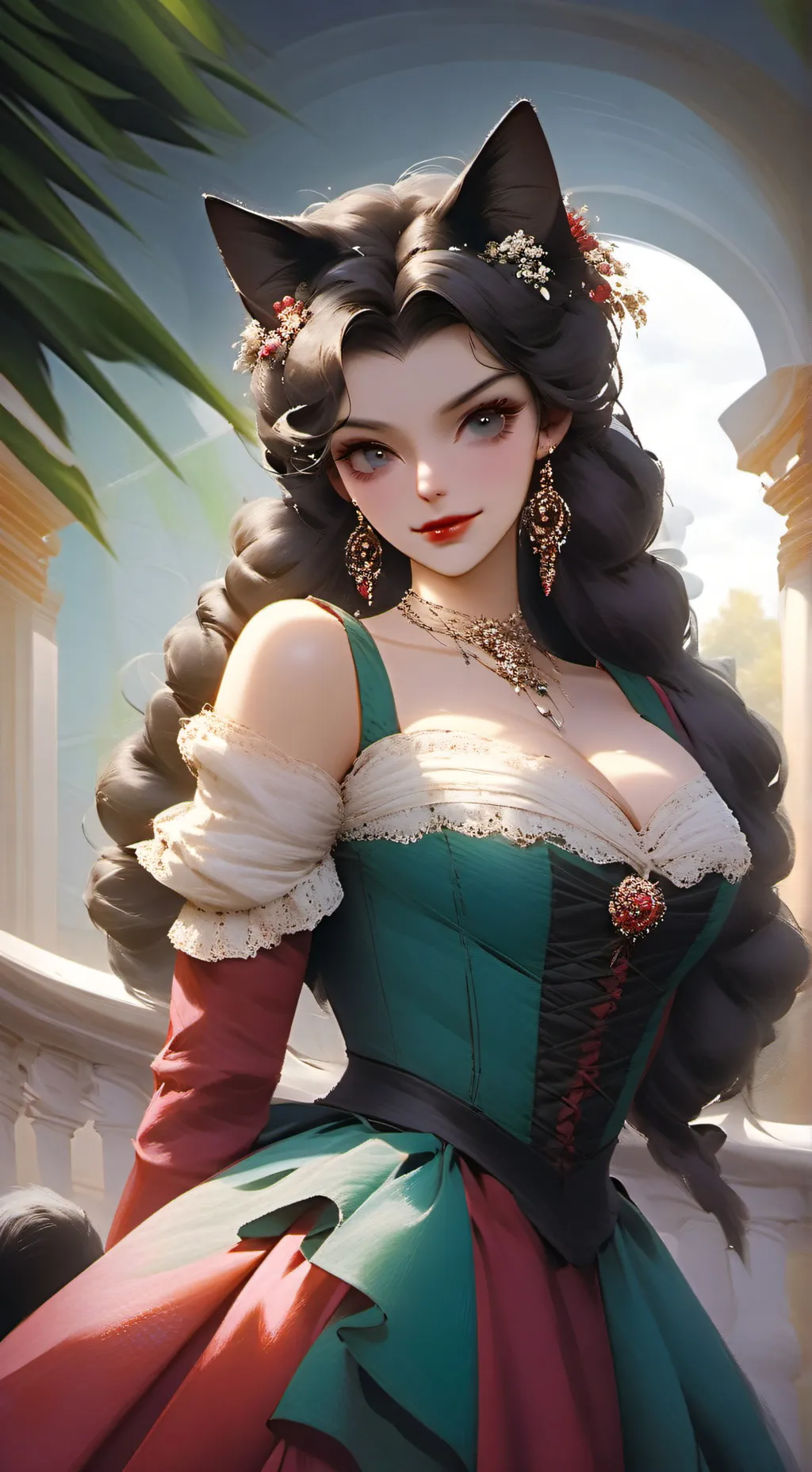 ai character: Kitty background