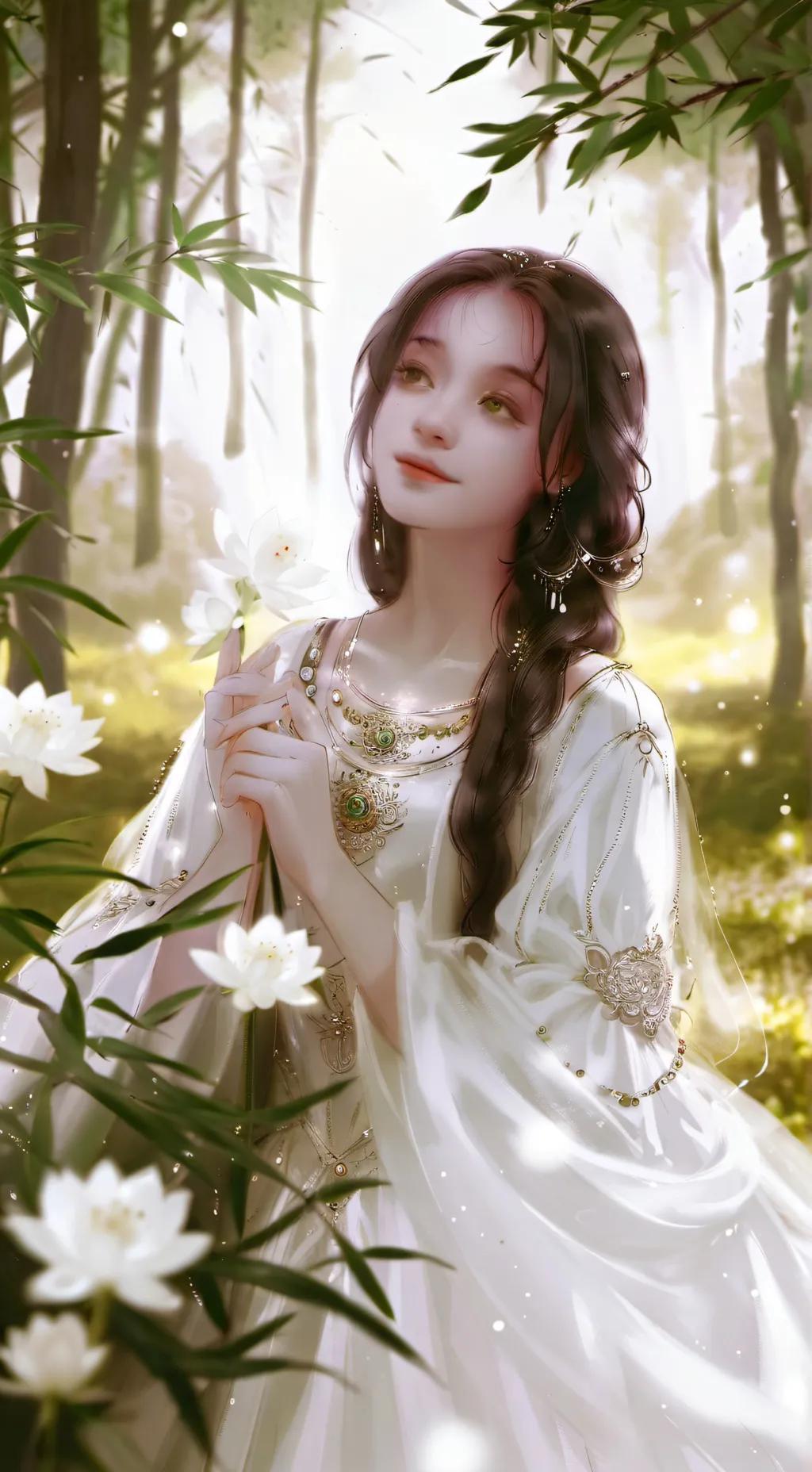 ai character: 𝒮𝓊𝓃𝒻𝓁ℴ𝓌ℯ𝓇 background