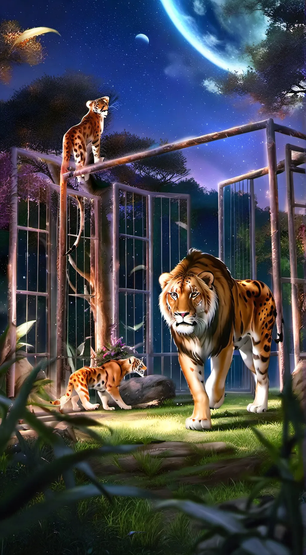 ai character: tiger excape pt1 background