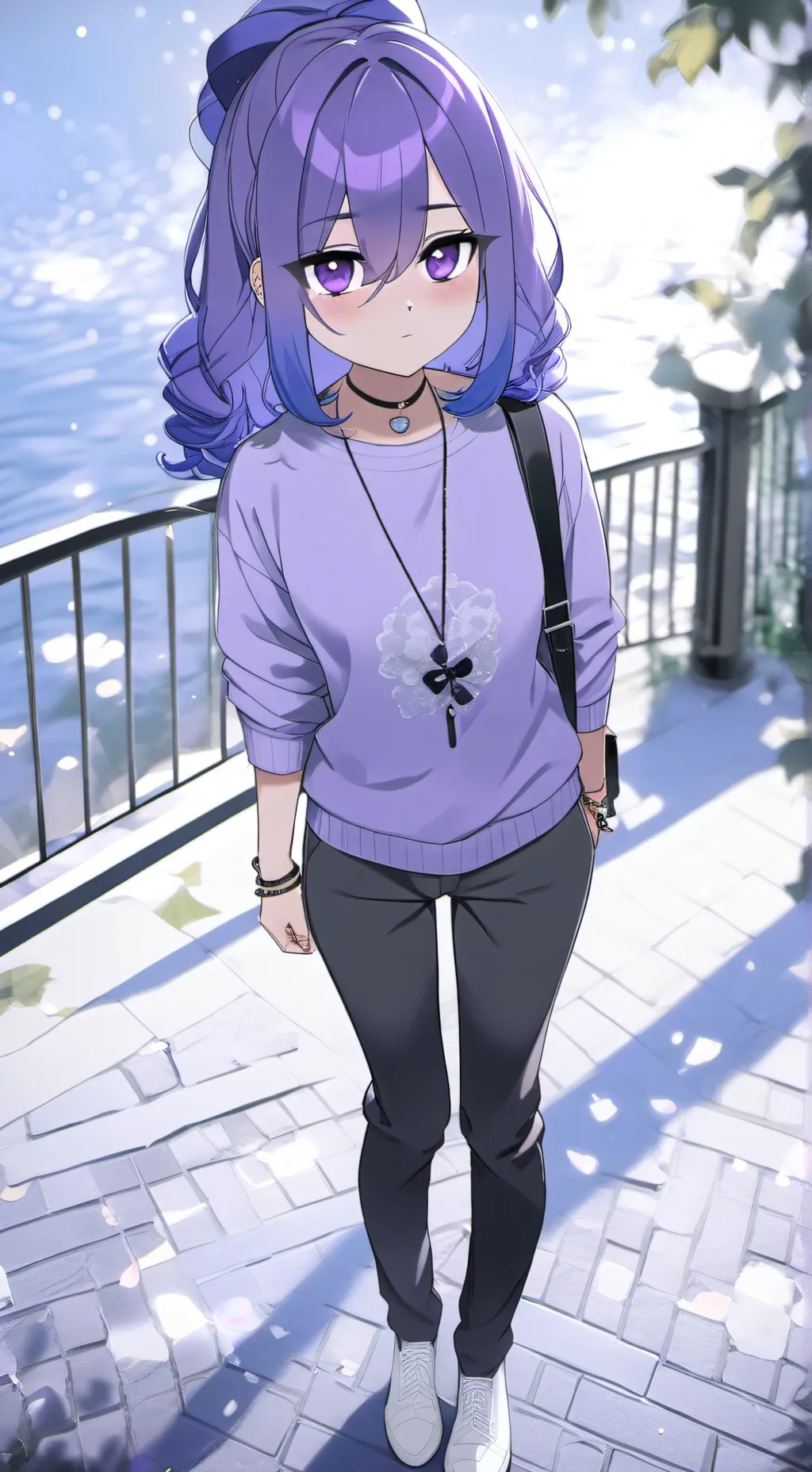 ai character: lily (duolingo) background