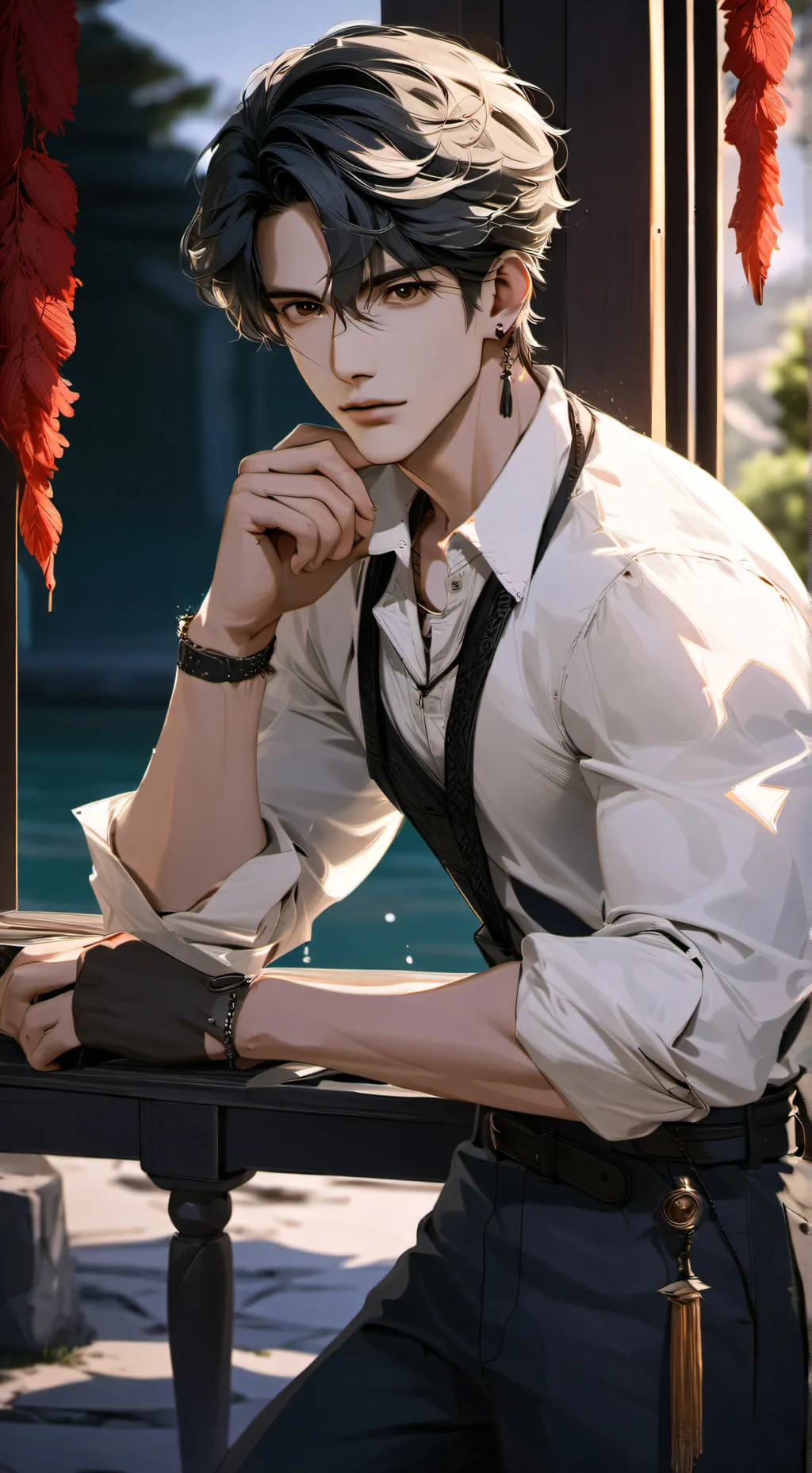 ai character: Steven background