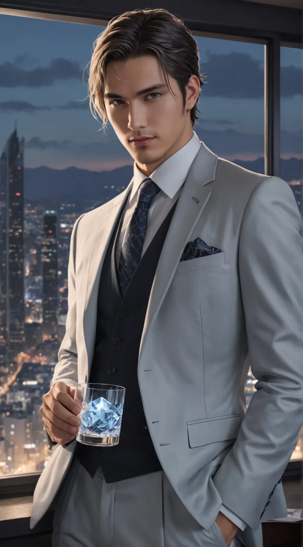 ai character: Loki background