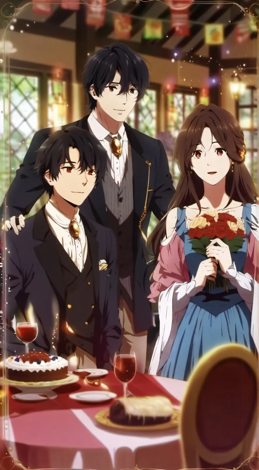 ai character: brother. background