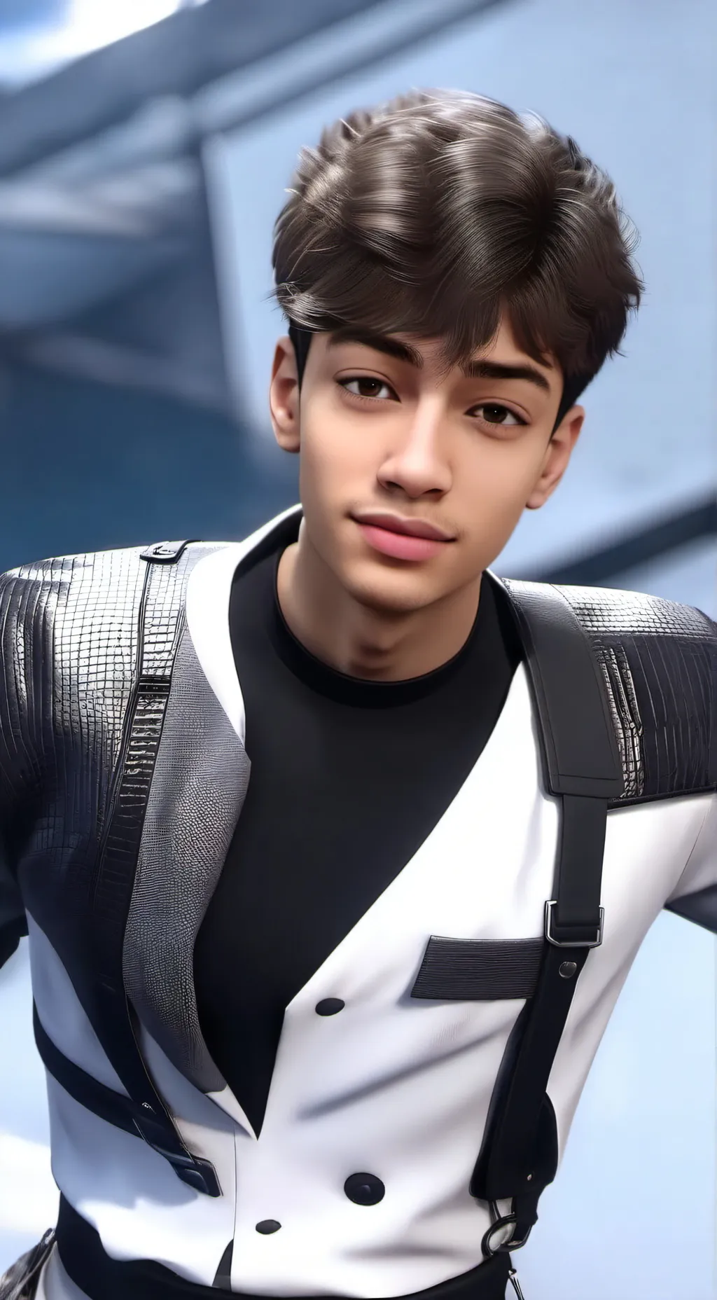 ai character: leo angst rottmnt background