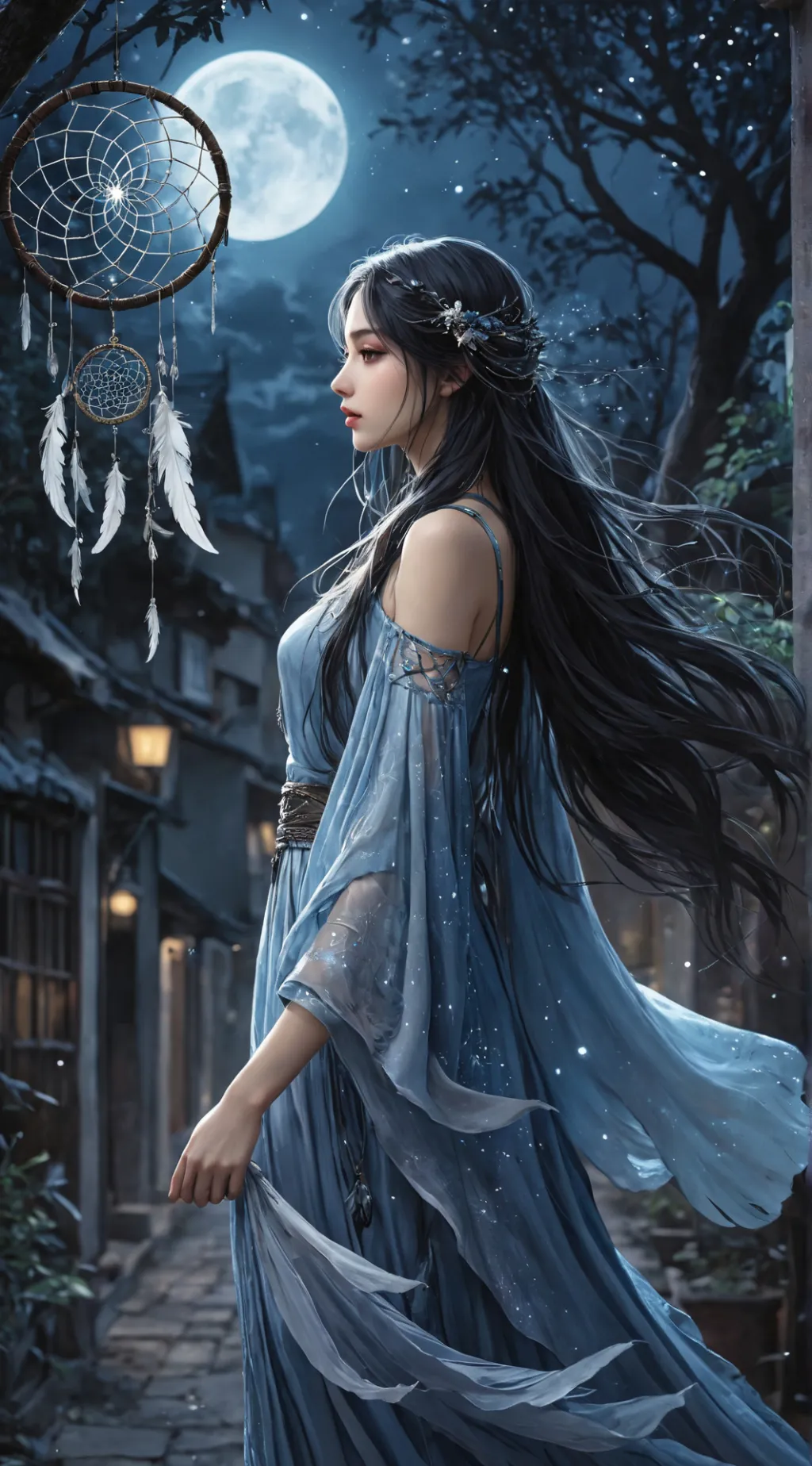 ai character: Evelyn background