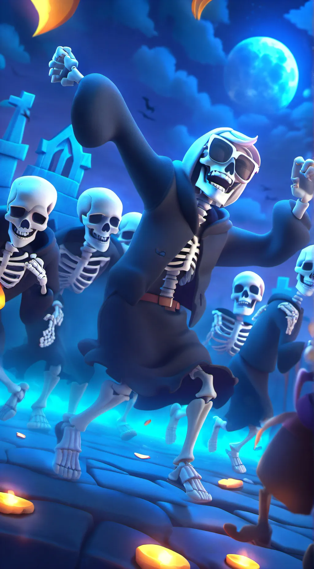 ai character: Raveyard background