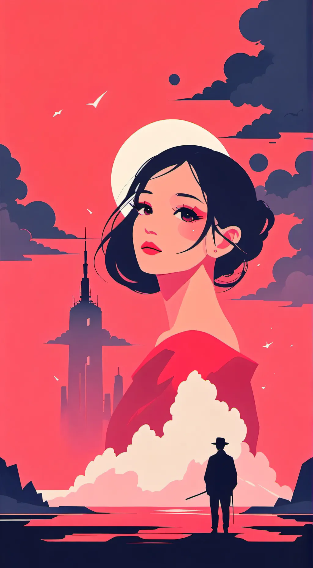 ai character: ENHYPHEN × YANNAH background