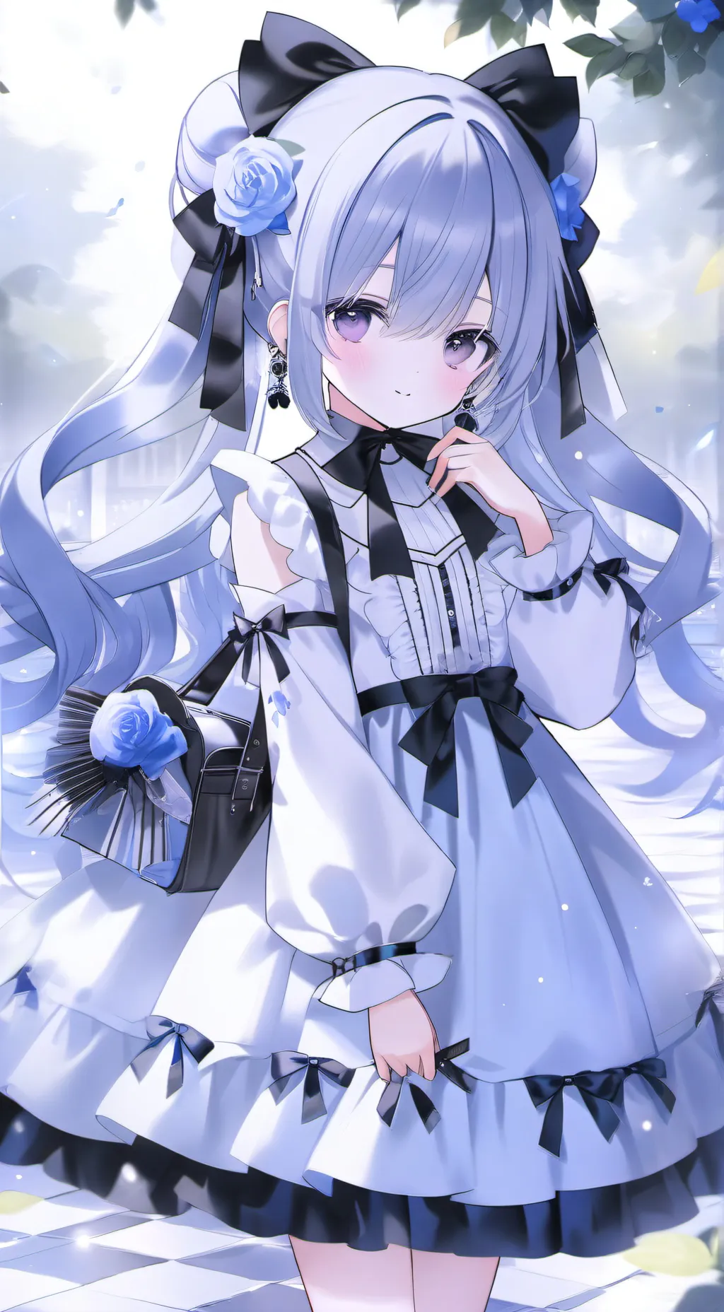 ai character: Мила background