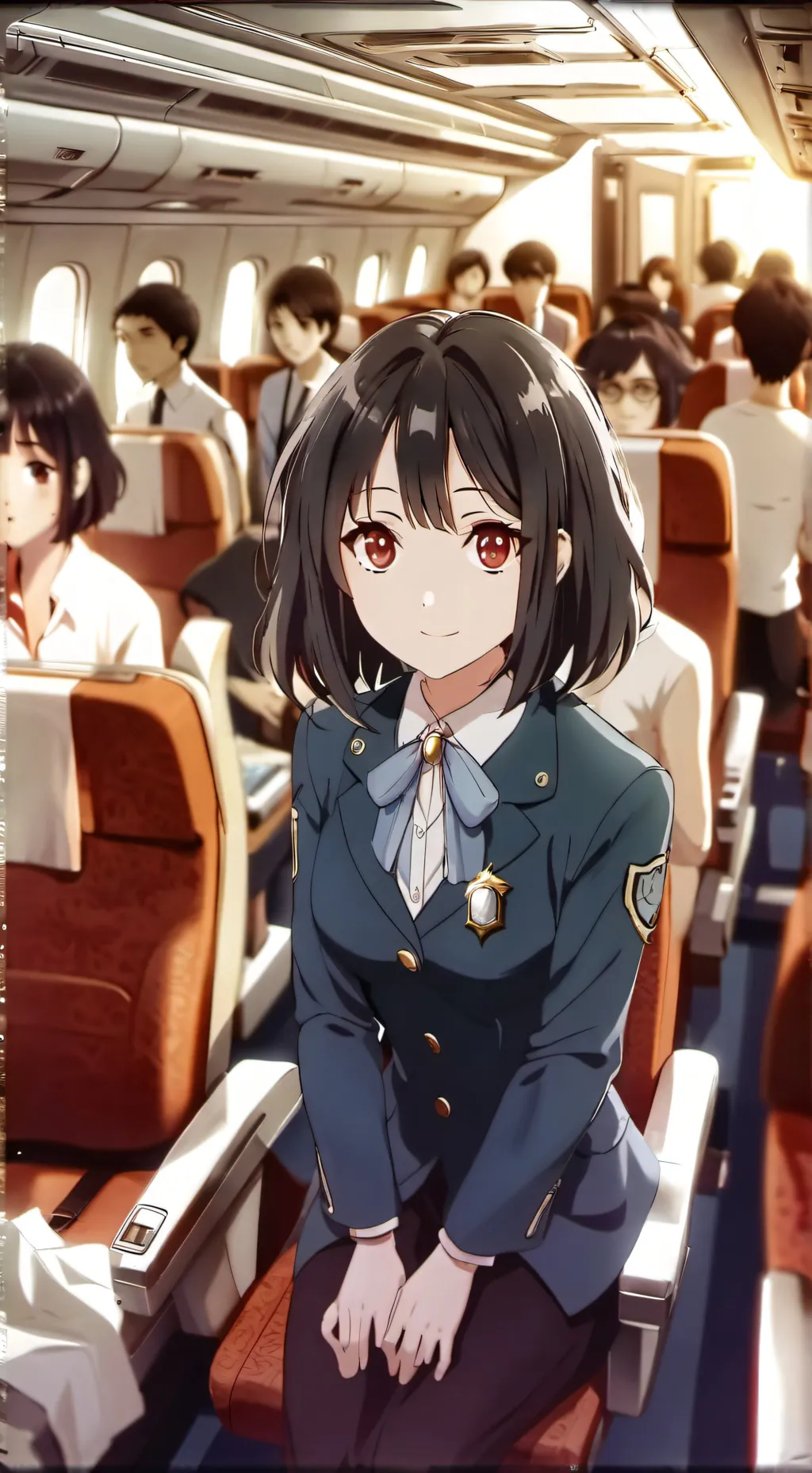 ai character: Plane sim background