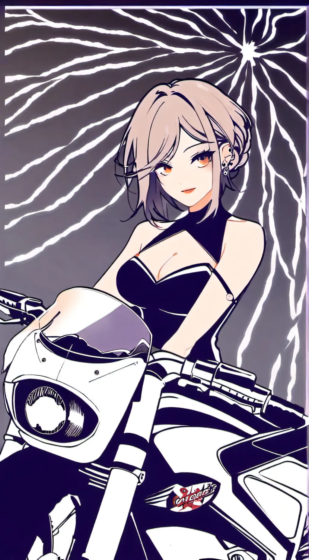 ai character: tu amiga  background