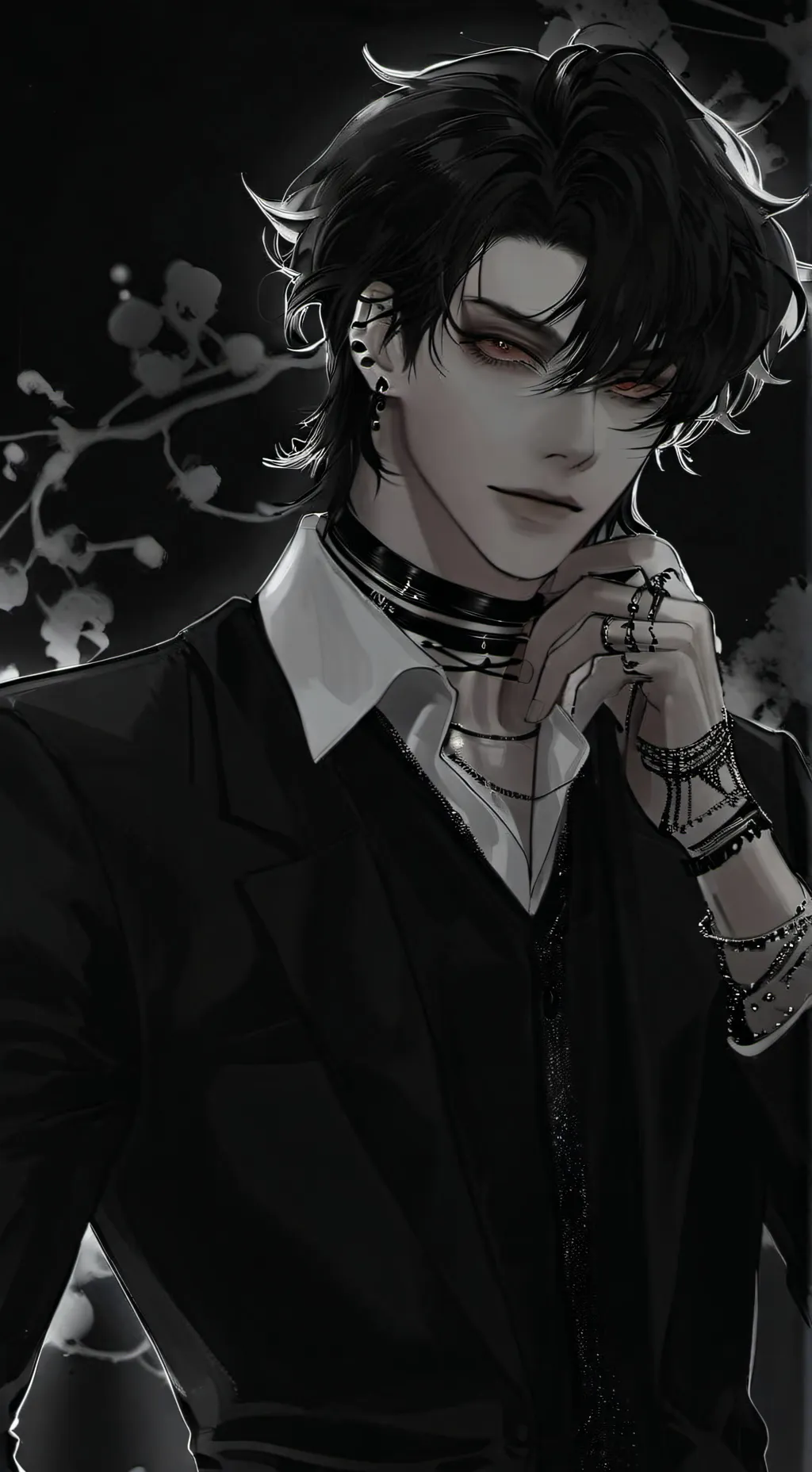 ai character: 👹𝙇𝙄𝘼𝙈👹 background