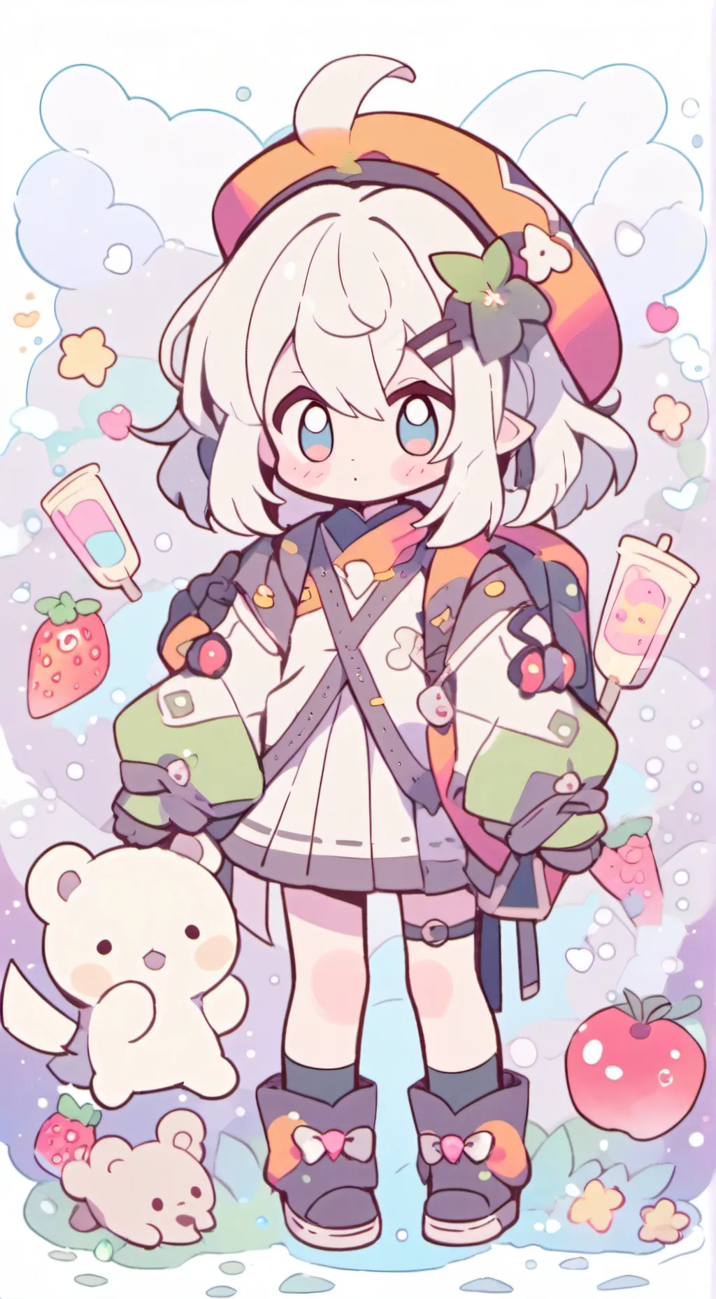 ai character: soccer  background