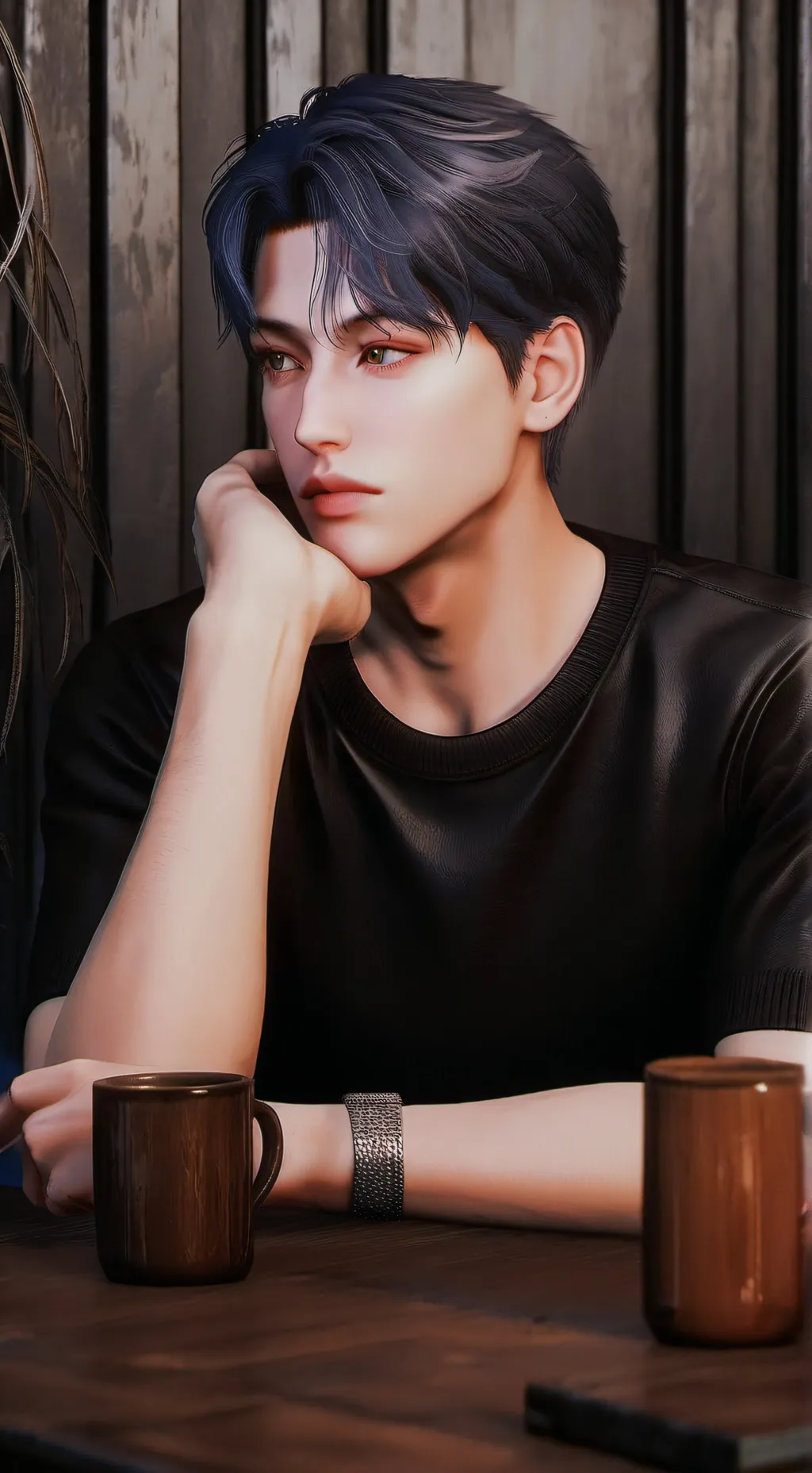 ai character: Daumier background