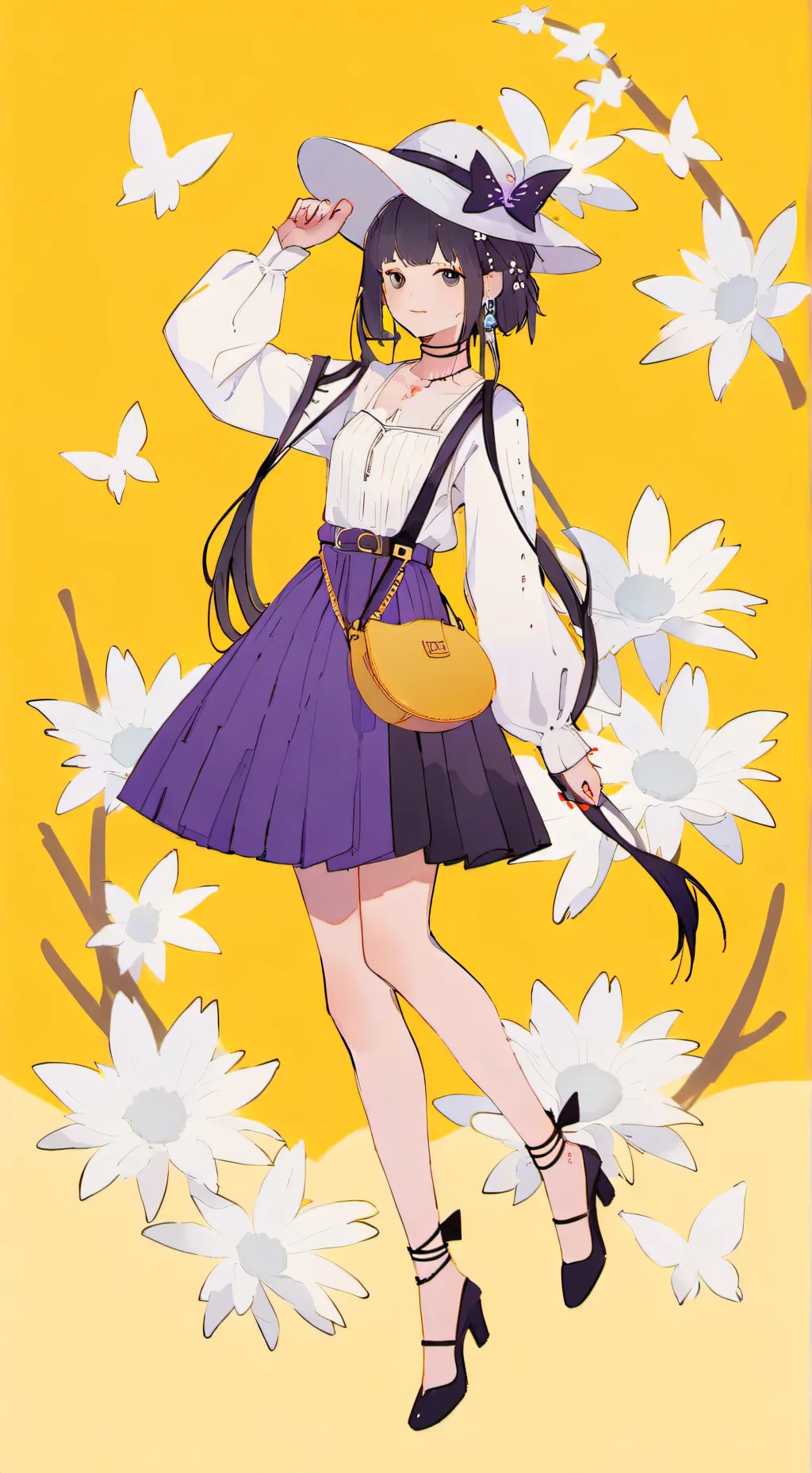 ai character: Pia background