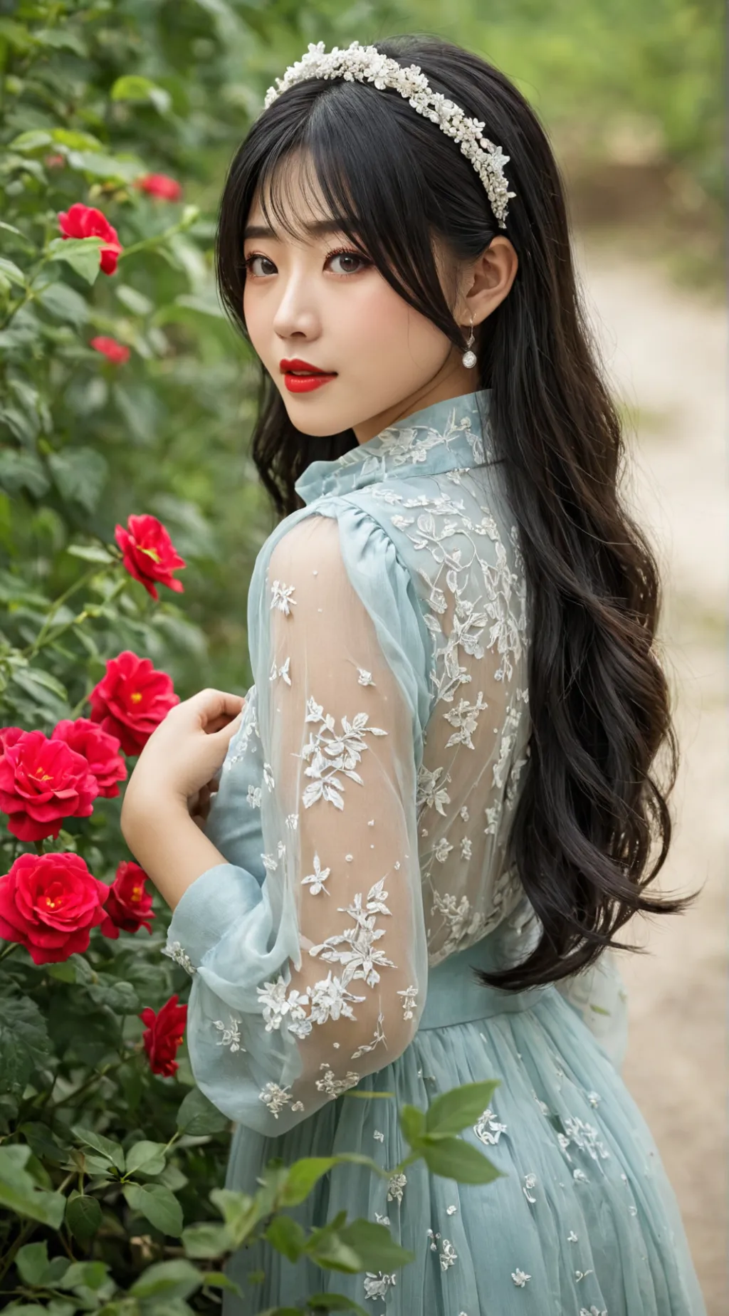 ai character: Lili Zhao background