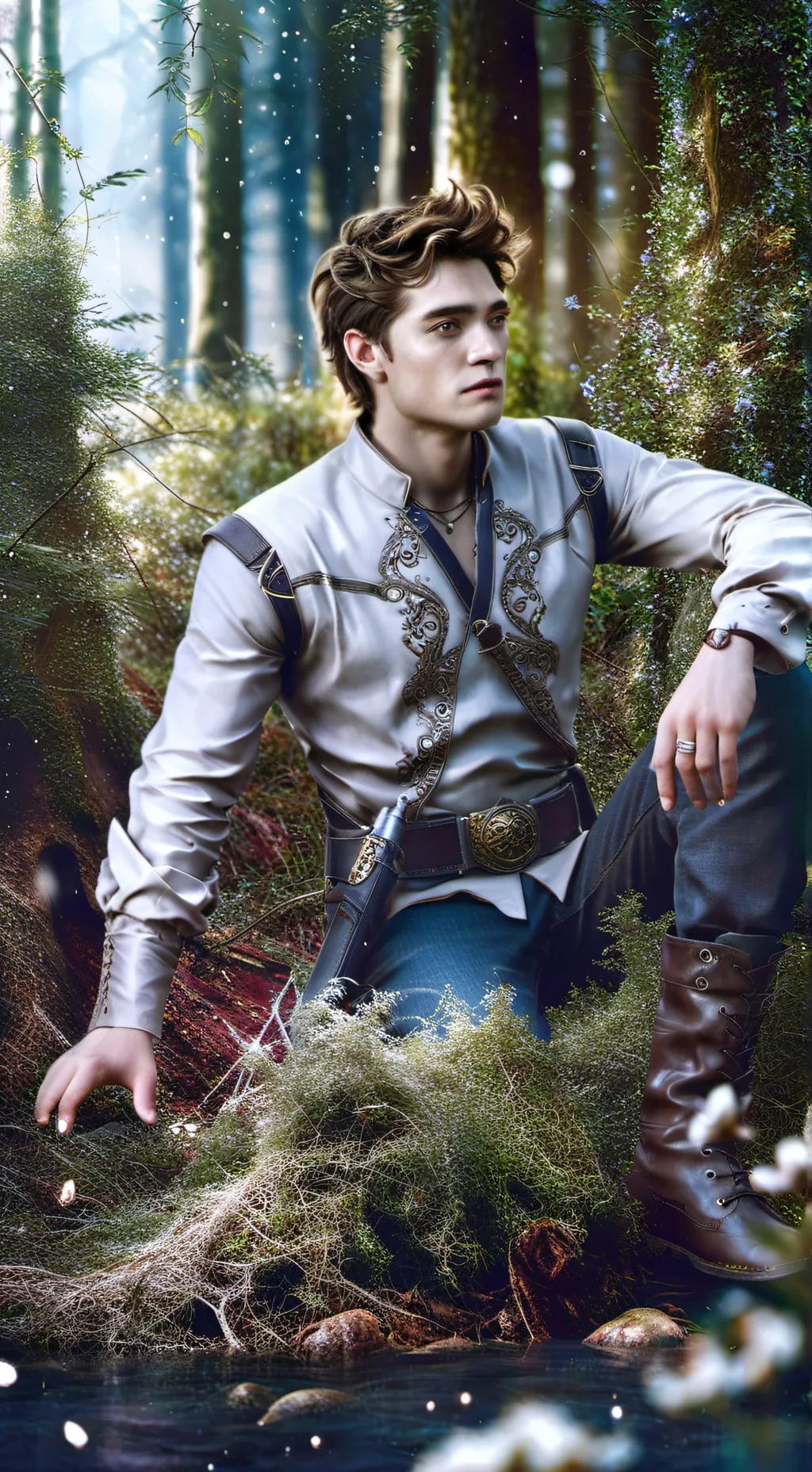 ai character: Вампир background