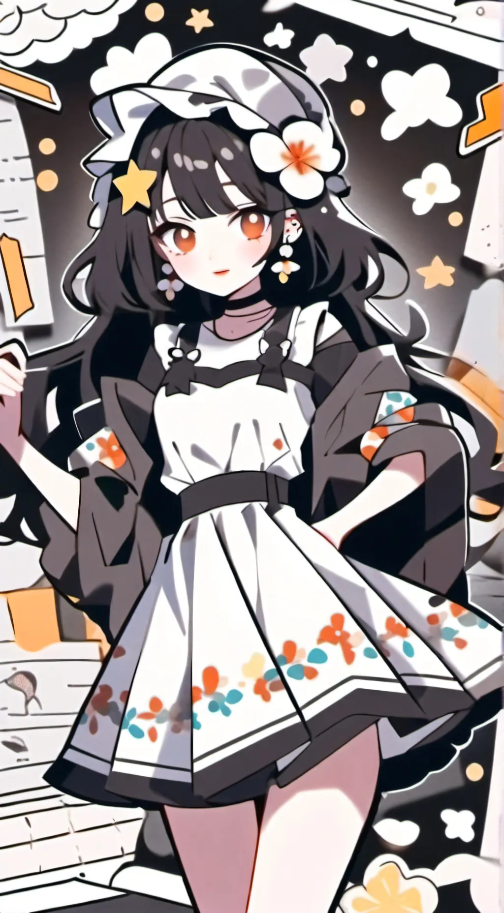 ai character: clown background