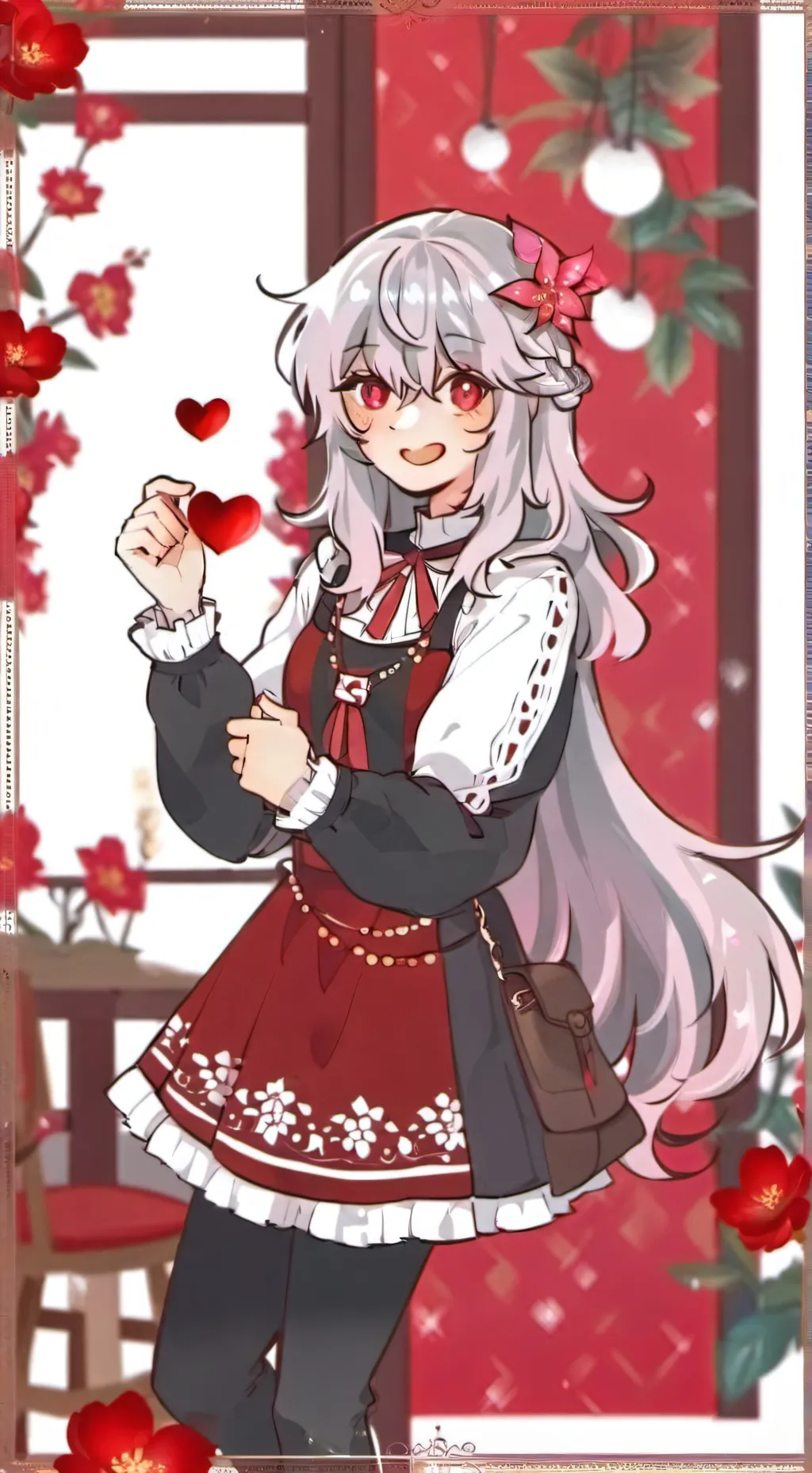 ai character: ❤️cely x miry 💙 background