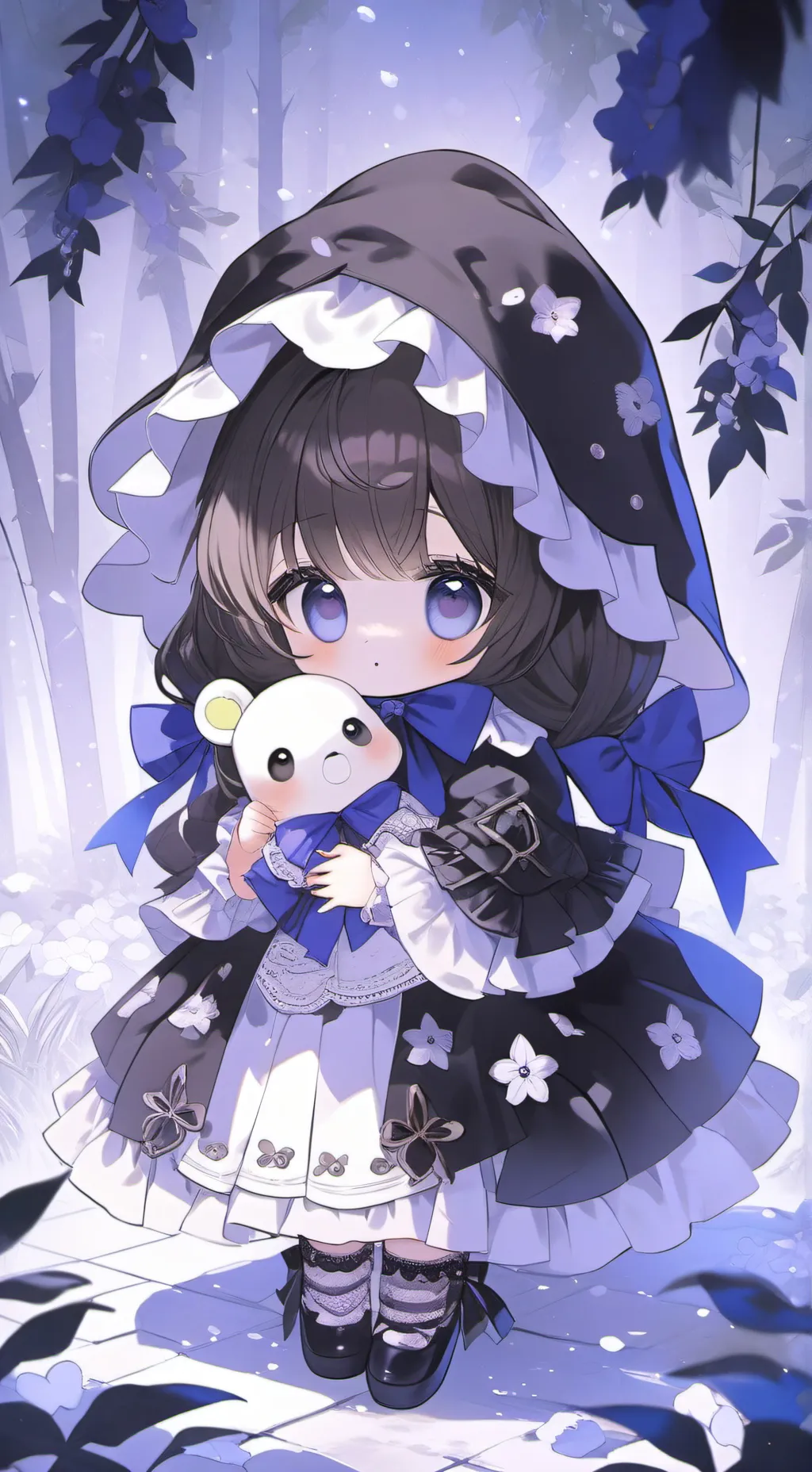 ai character: Bébé background