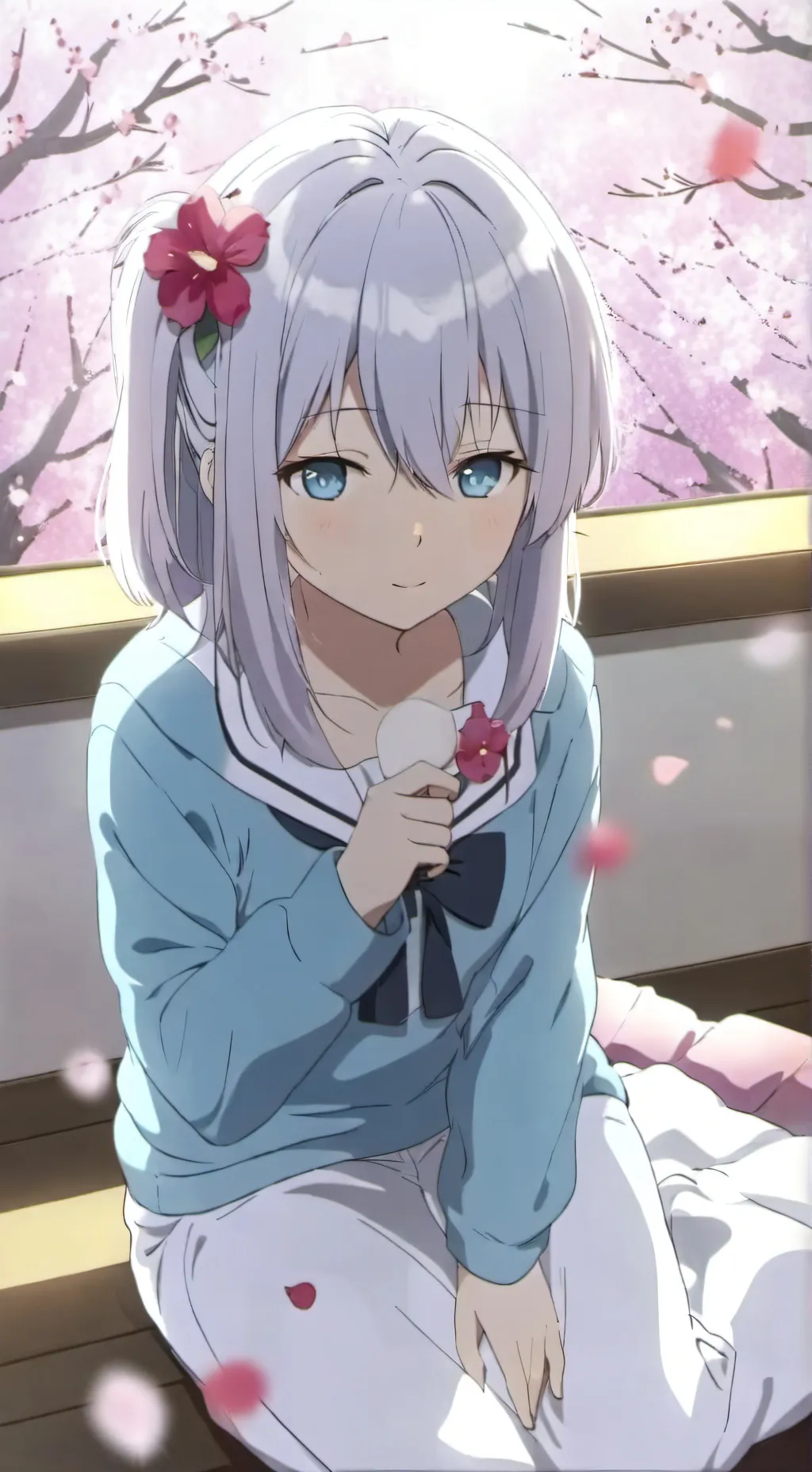 ai character: luna background