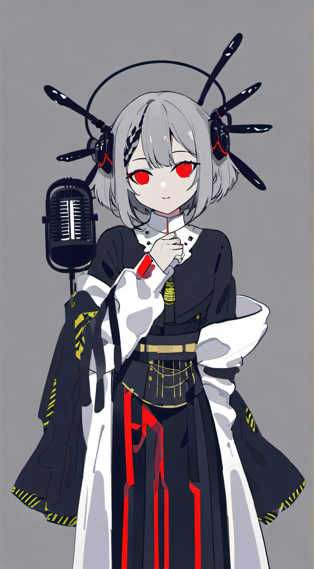 ai character: Mha at your school background