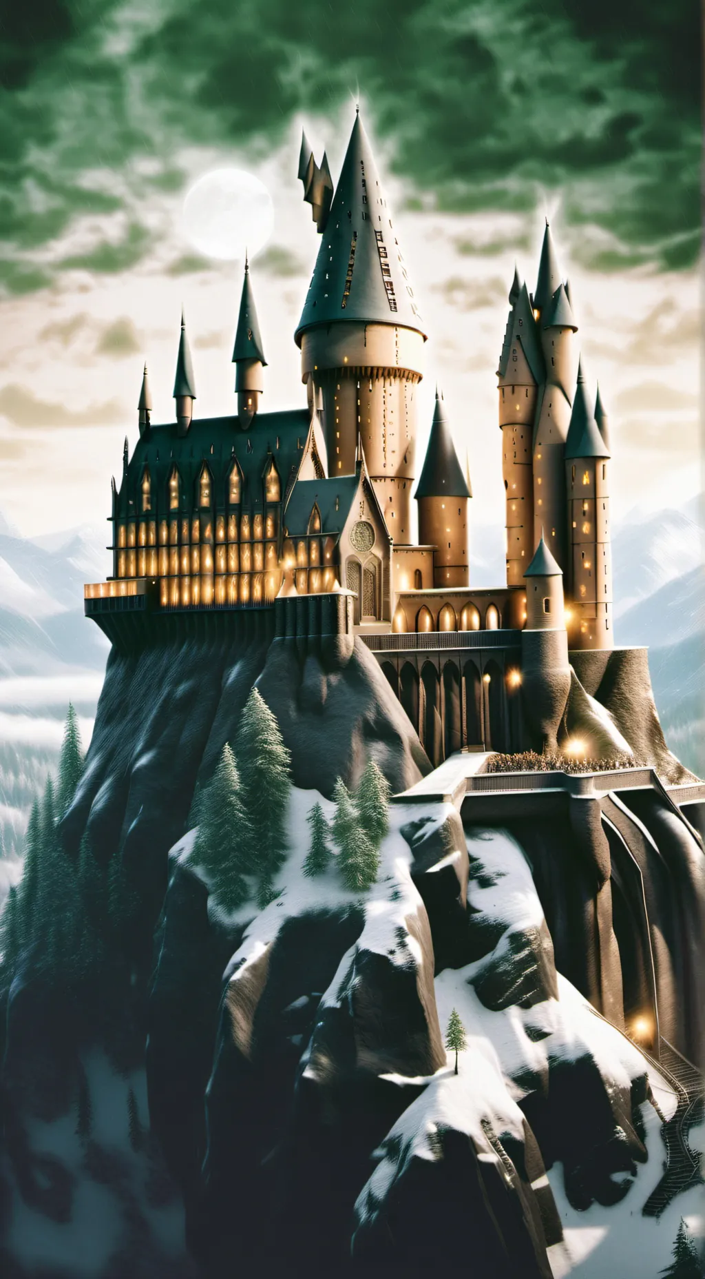 ai character: hogwarts background