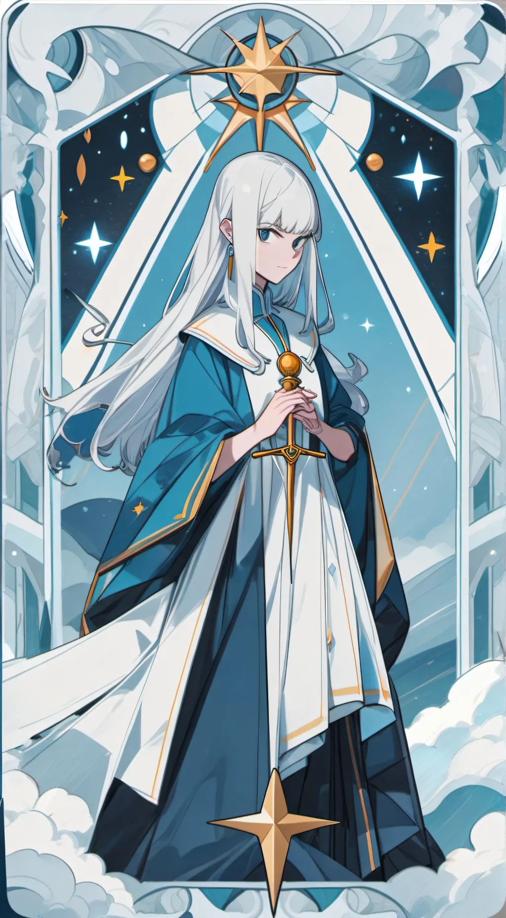 ai character: free one  background