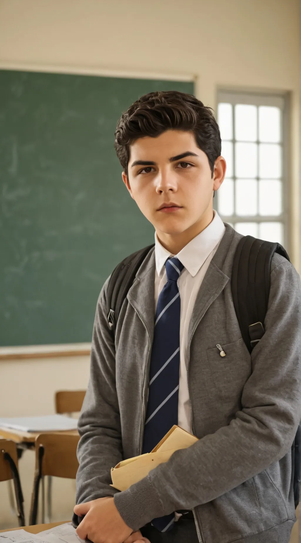 ai character: Ashton Medley background