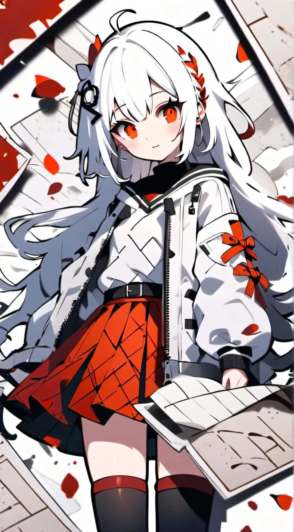 ai character: mili background