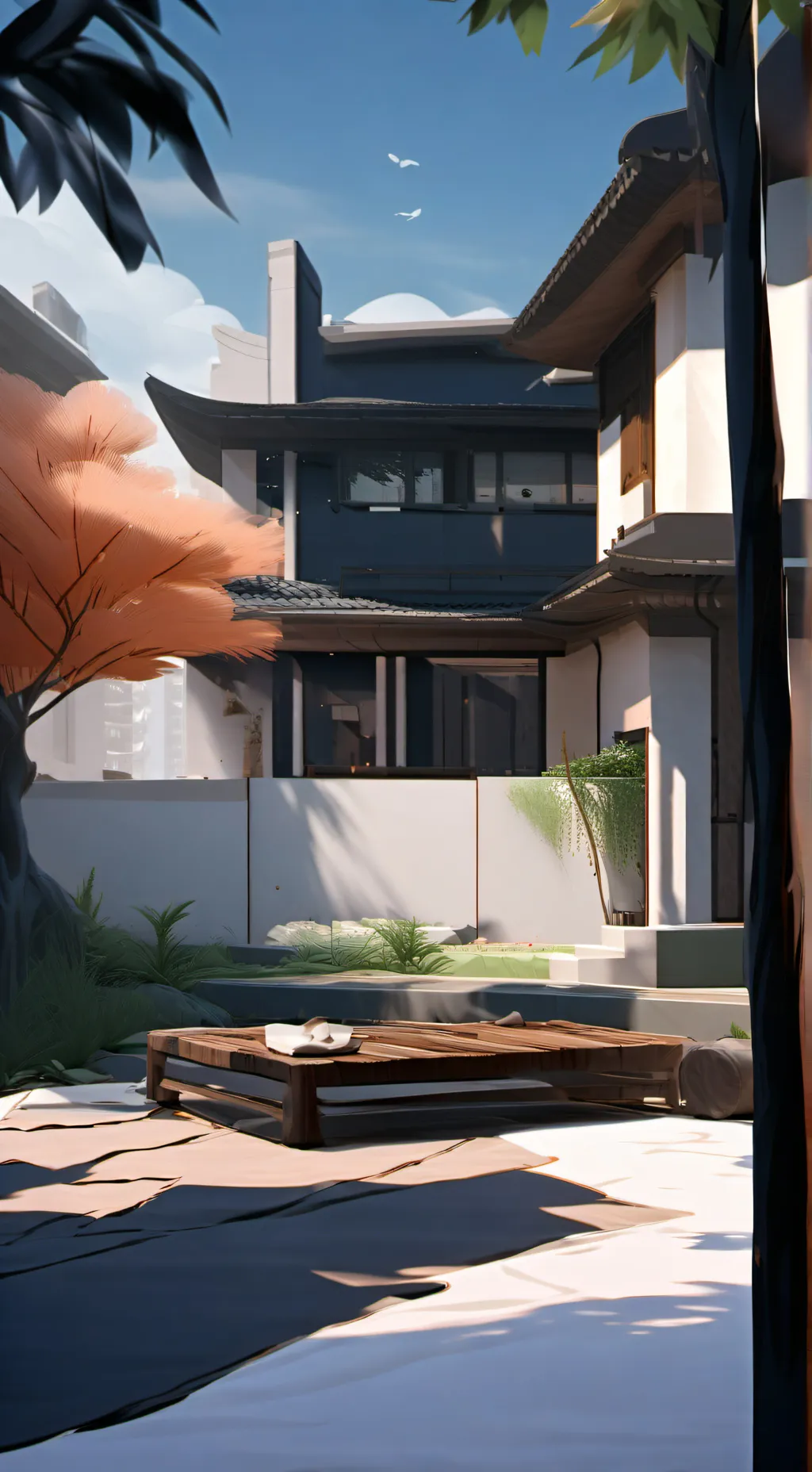 ai character: DW x Forsaken background