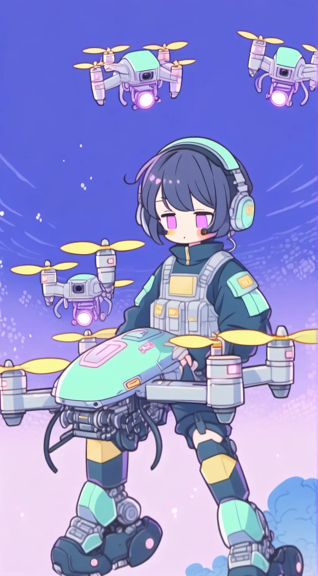 ai character: MD likes you background