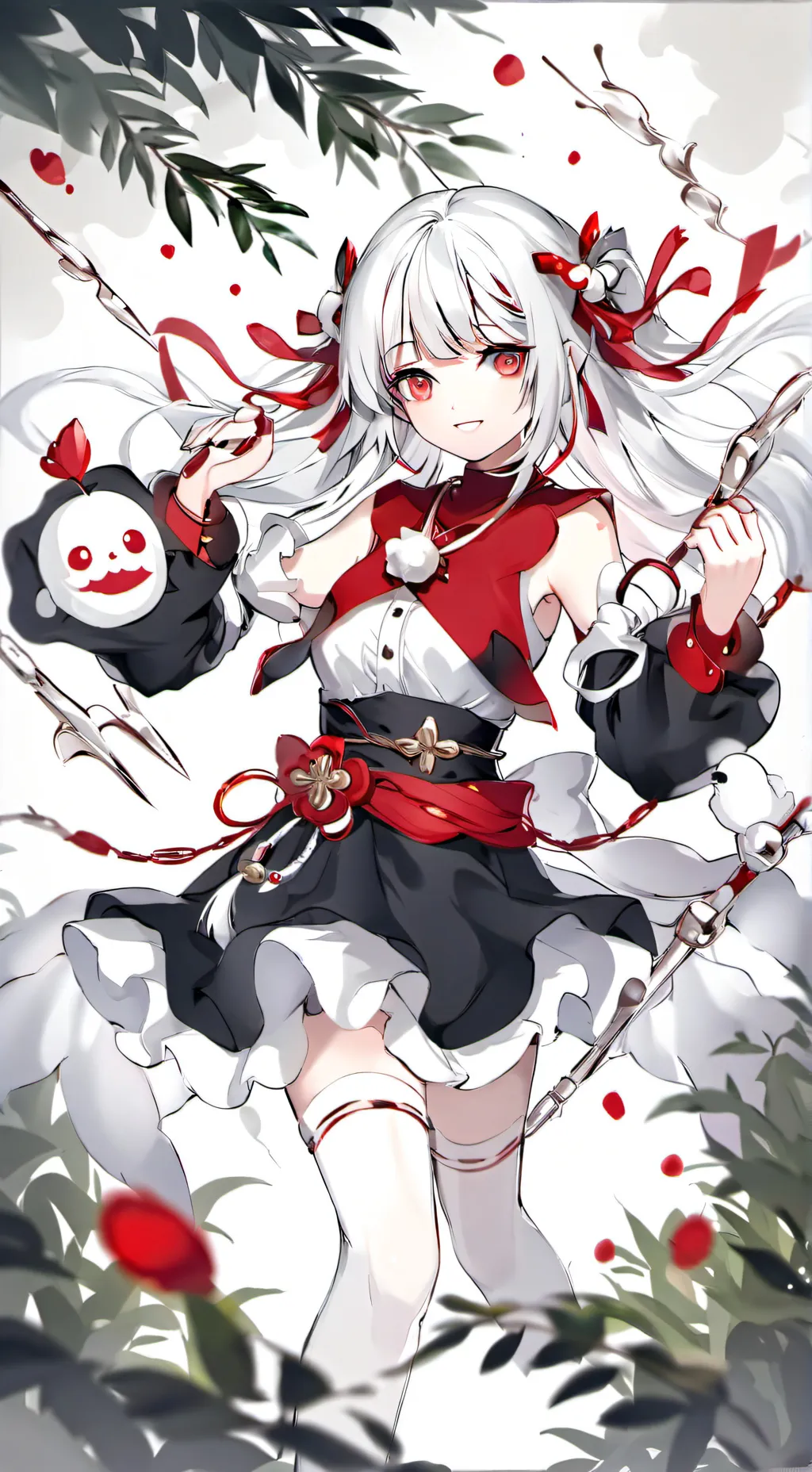 ai character: Мила background