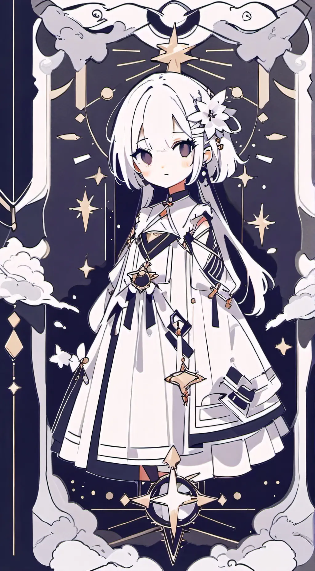 ai character: mha triste background