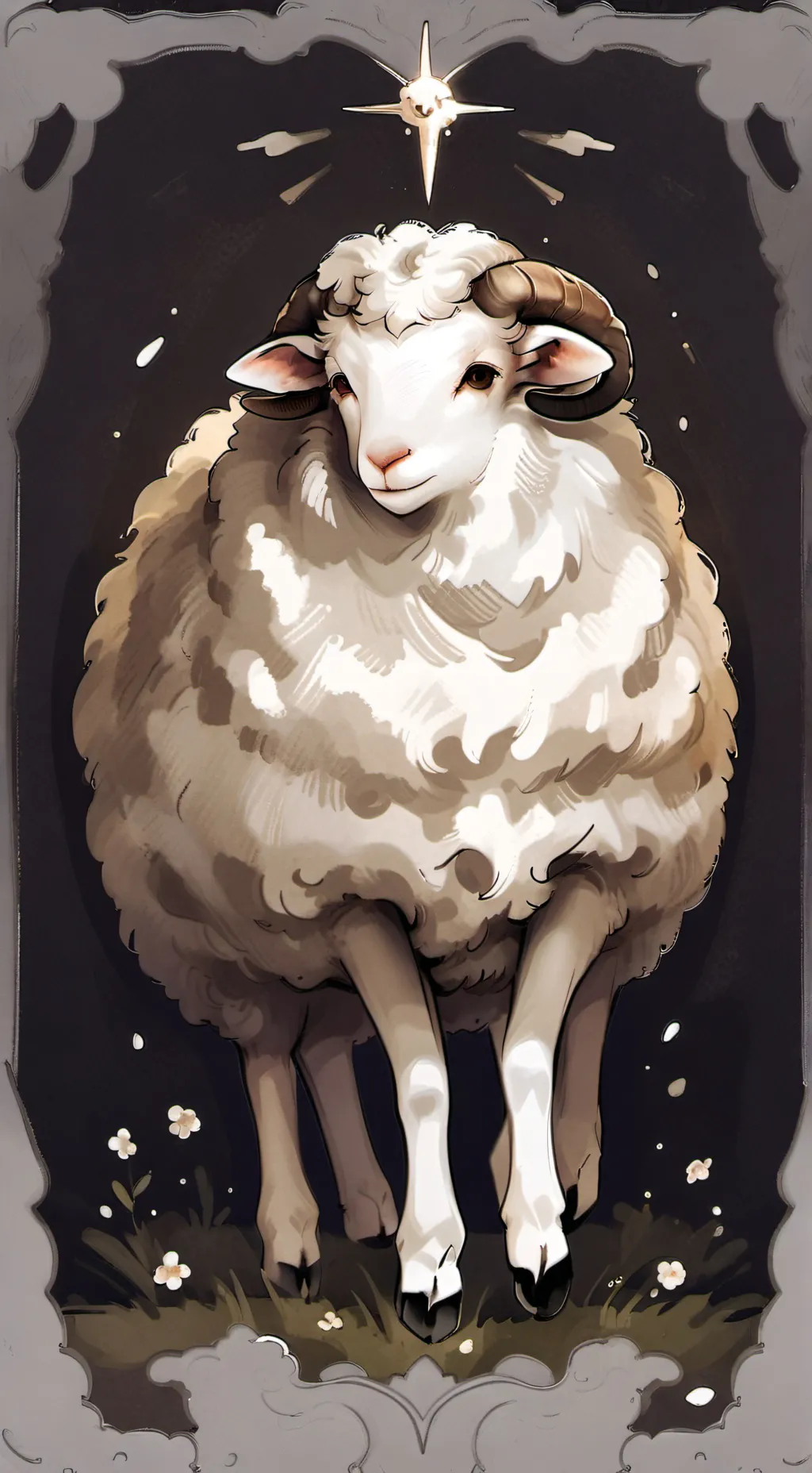 ai character: song for you and I background