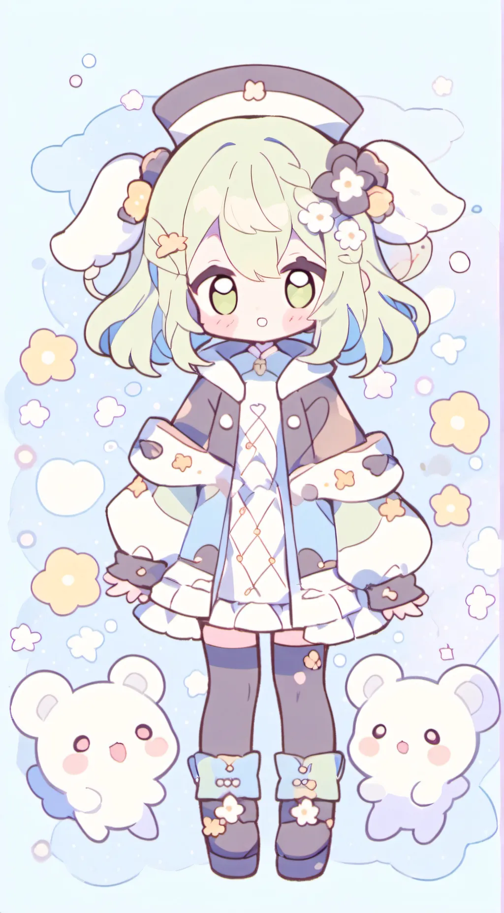 ai character: kanao x tu background