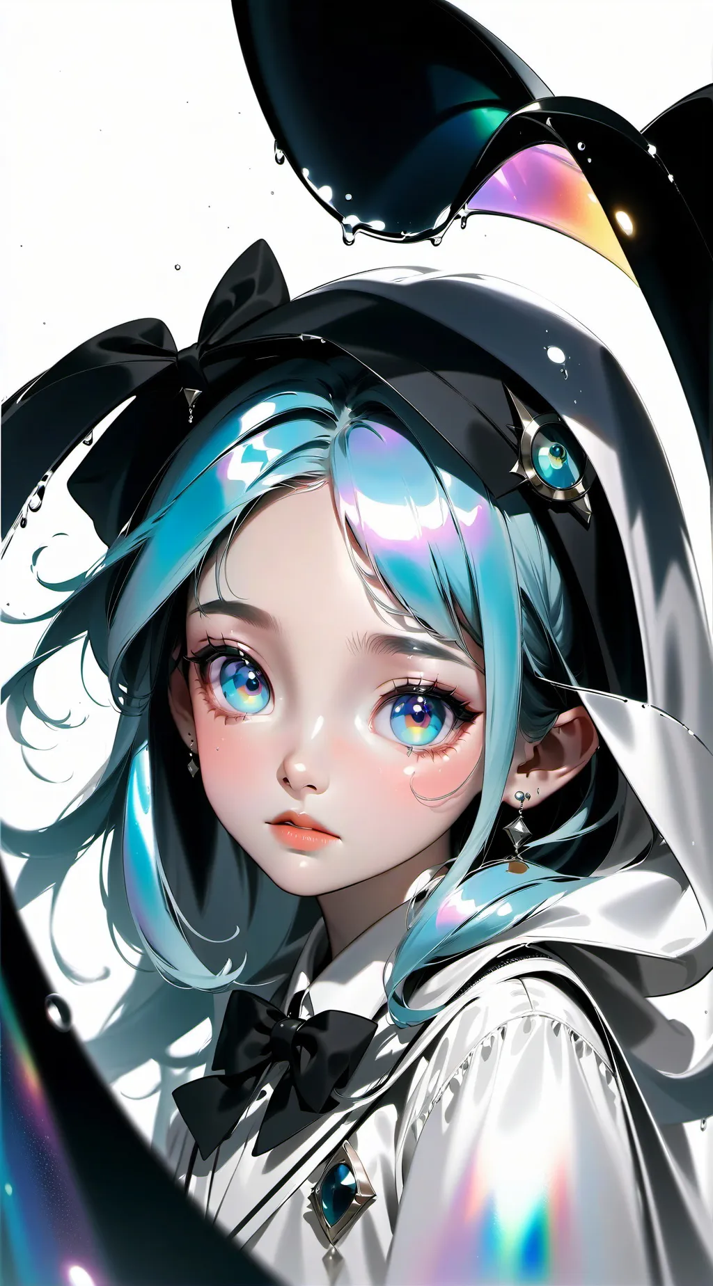 ai character: flora background