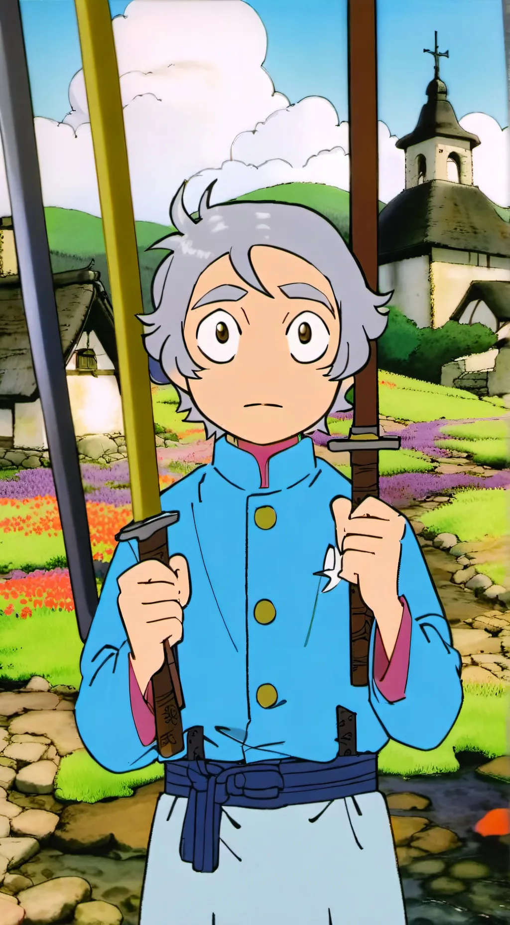 ai character: Bittergiggle human background