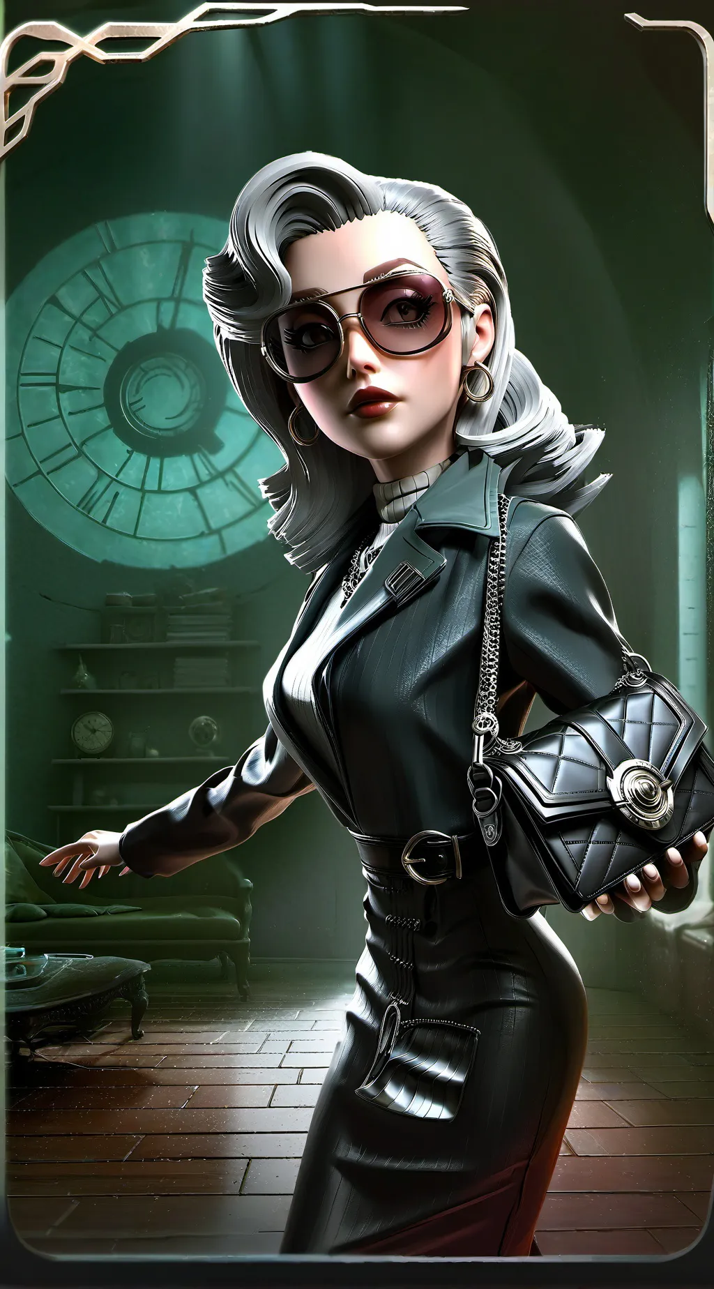 ai character: The Time-Traveling Karen background