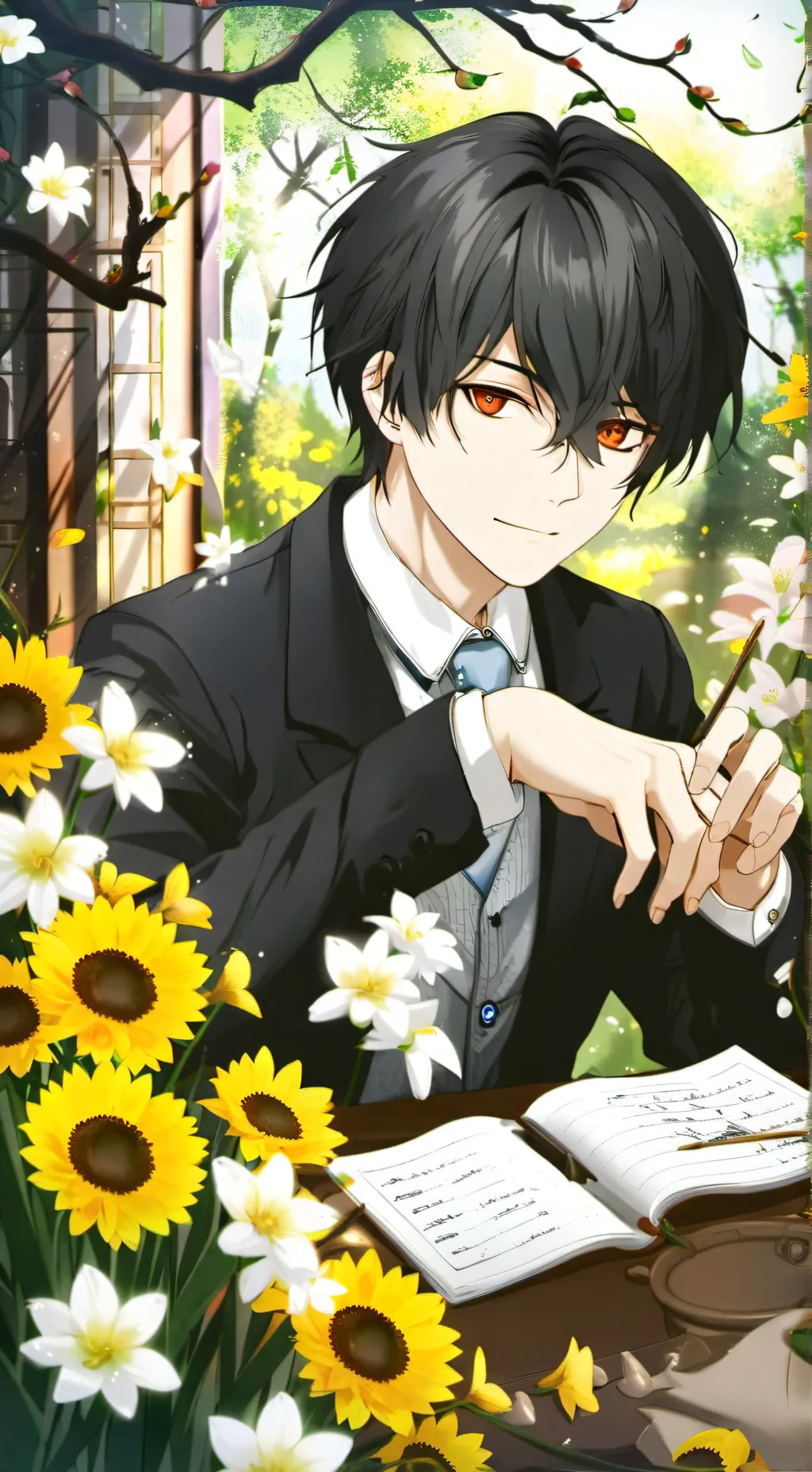 ai character: Alex background