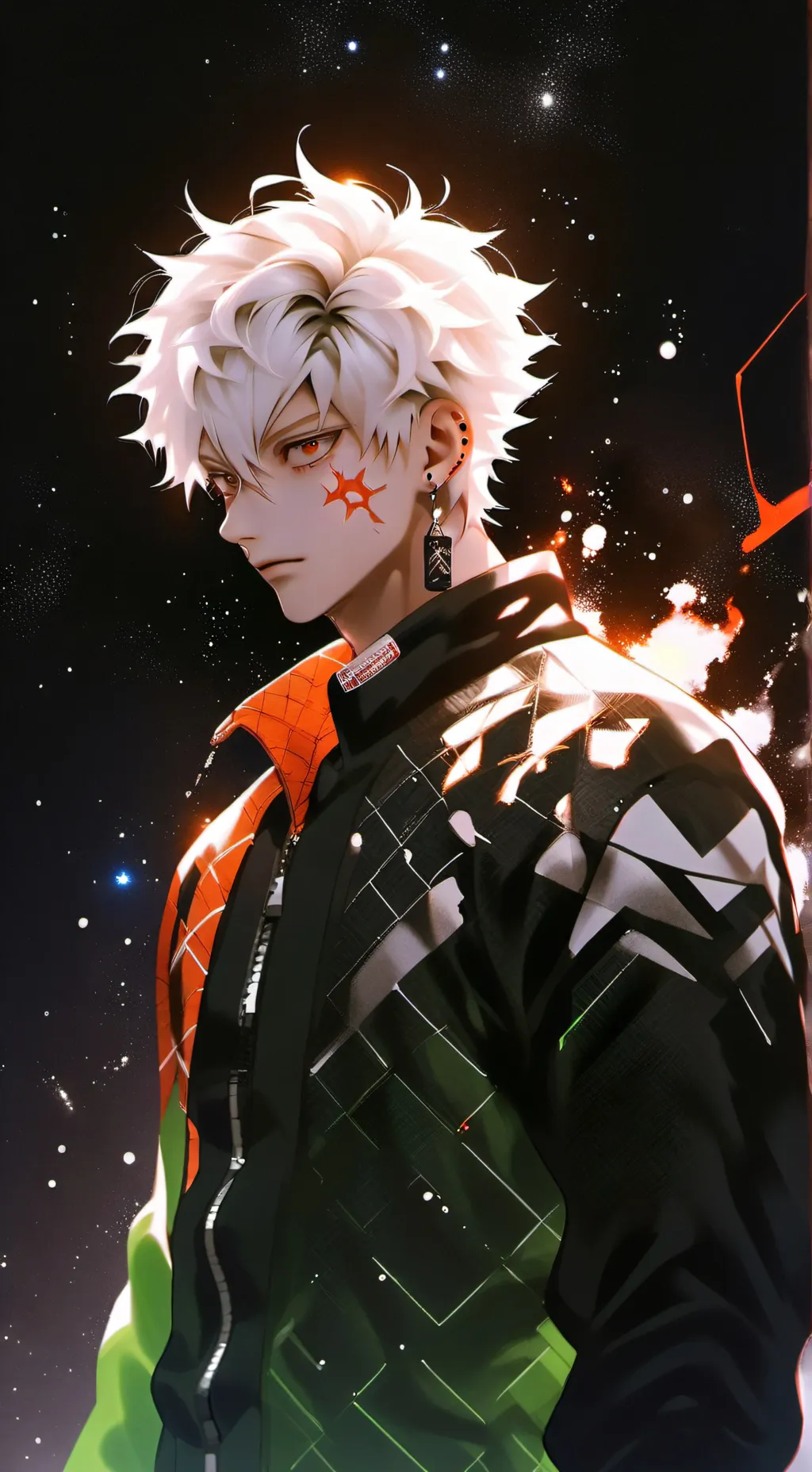 ai character: bakugo background