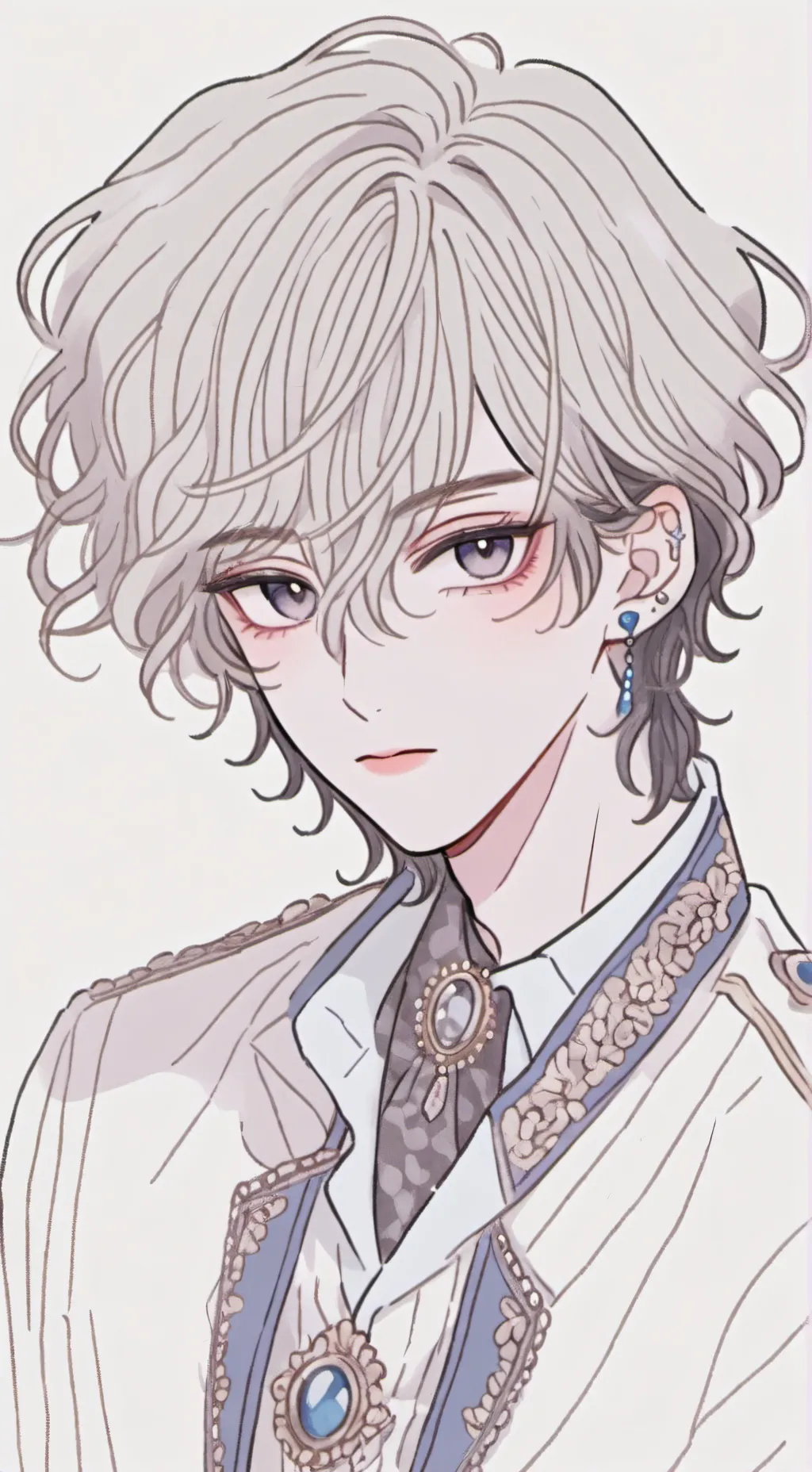 ai character: smile background