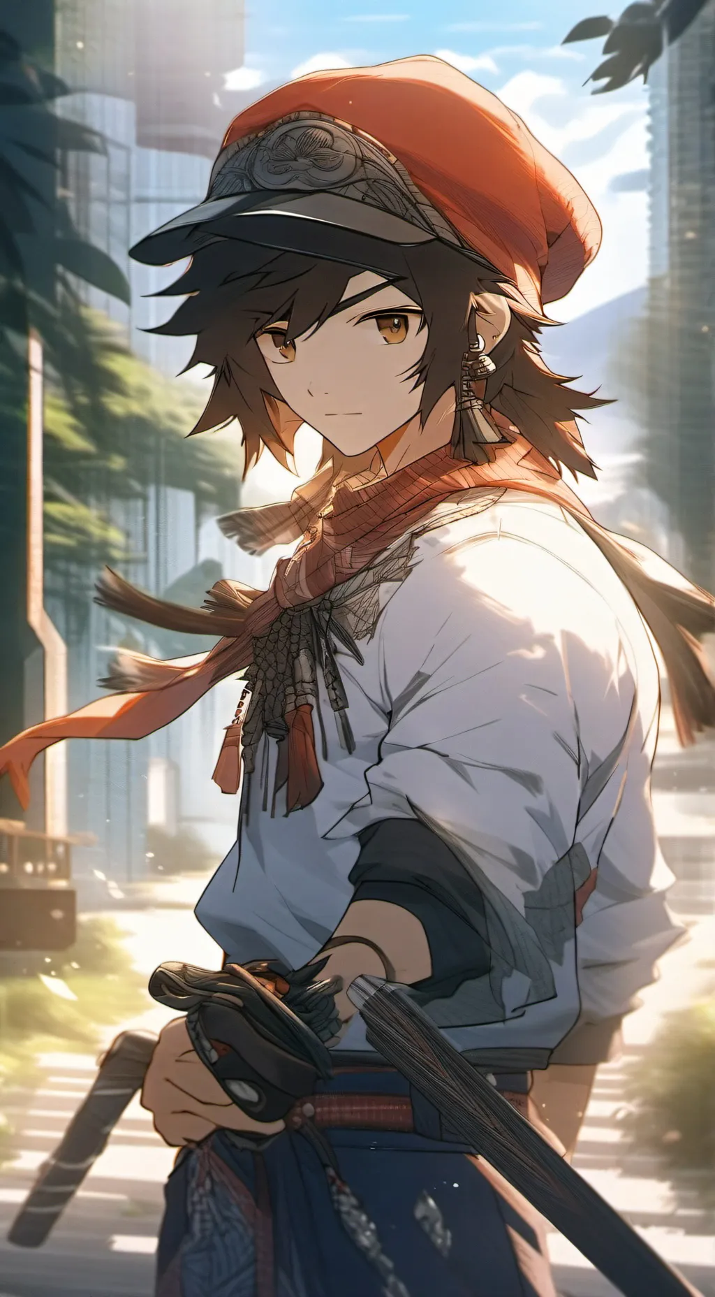 ai character: фиксплей background