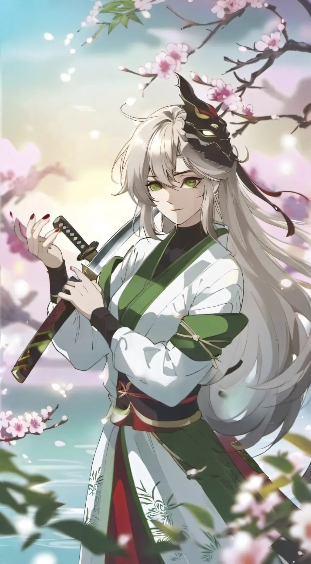 ai character: Koruru💠  background