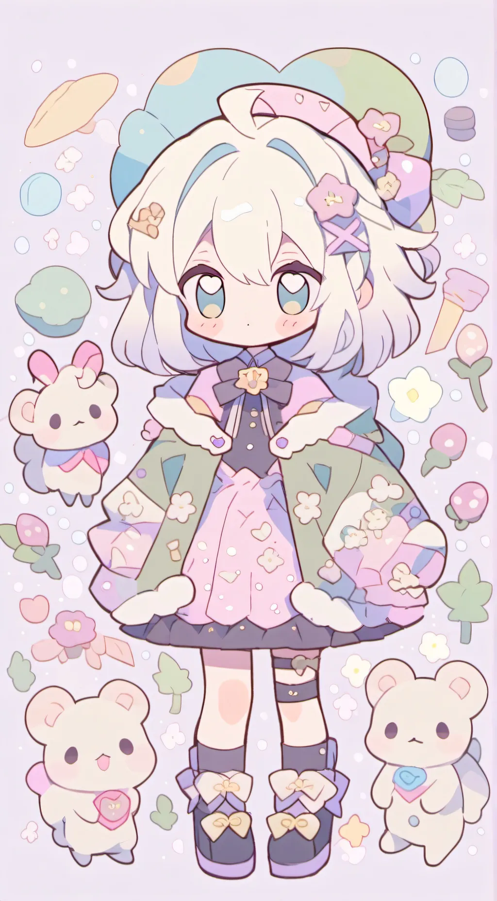 ai character: Scraps  background