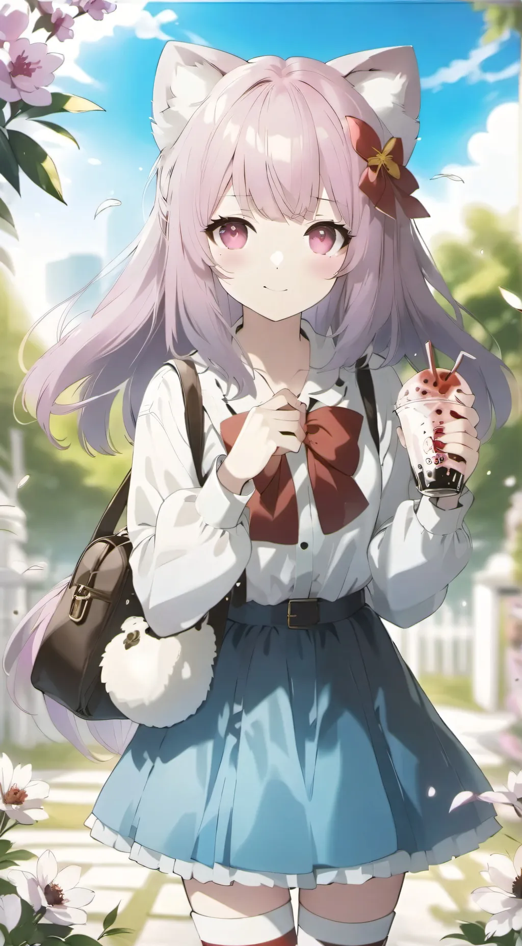 ai character: Celine aira saito background