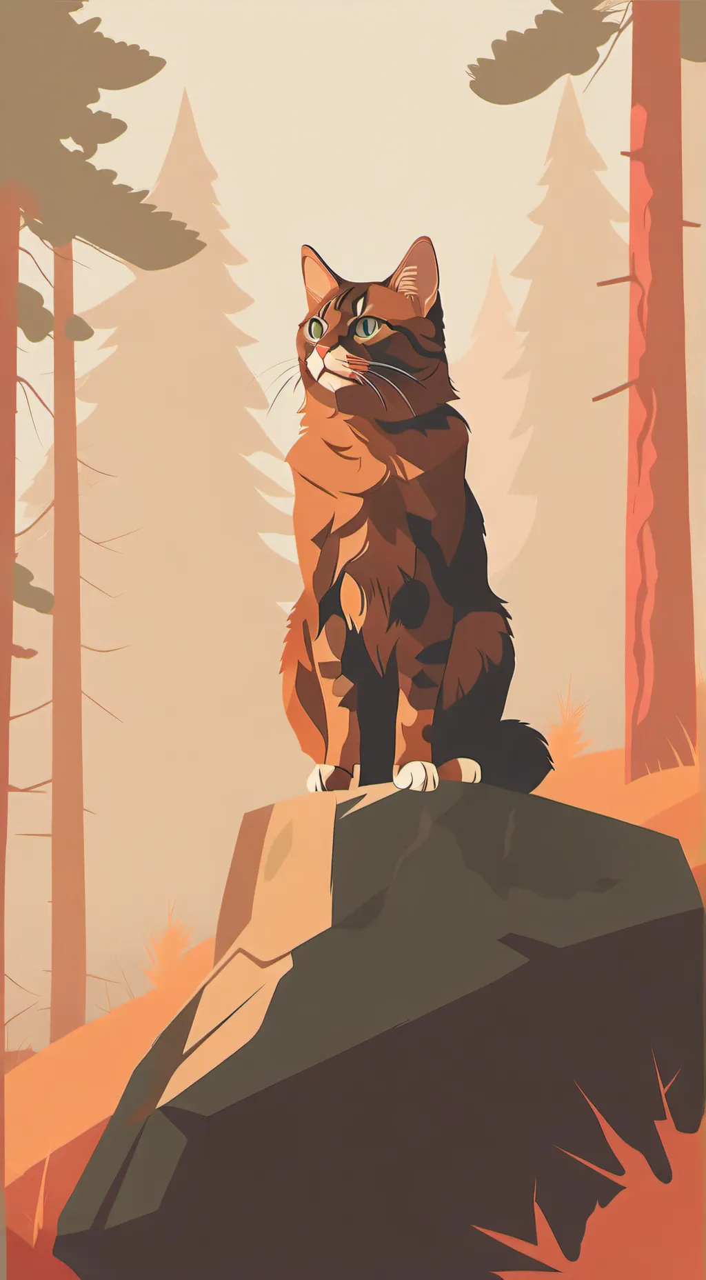 ai character: .•BrindleStar•. background