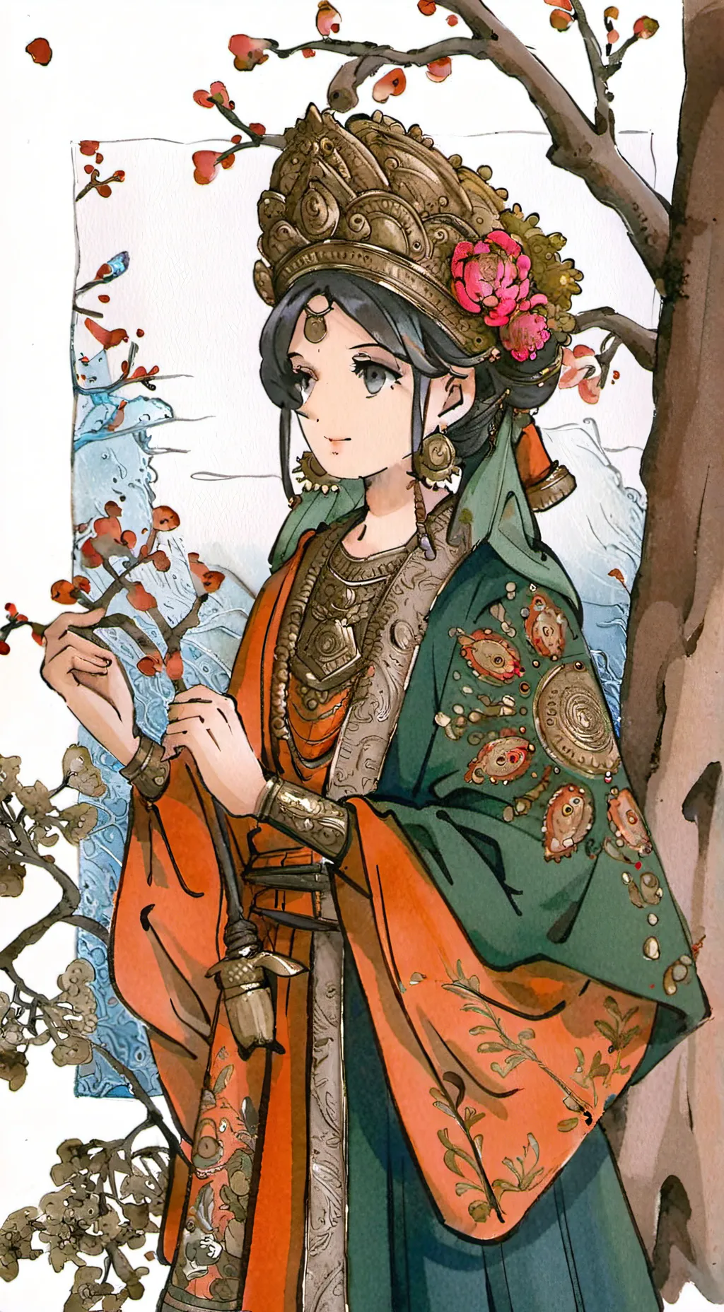 ai character: Genevieve background